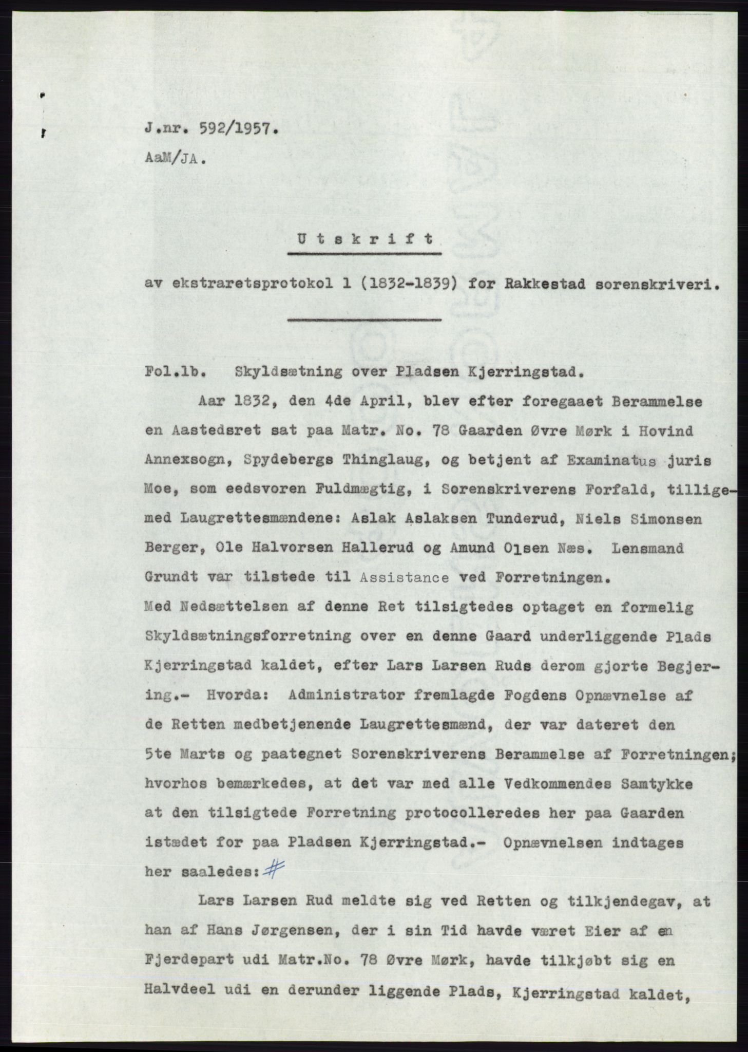 Statsarkivet i Oslo, SAO/A-10621/Z/Zd/L0006: Avskrifter, j.nr 5-792/1957, 1957, p. 363