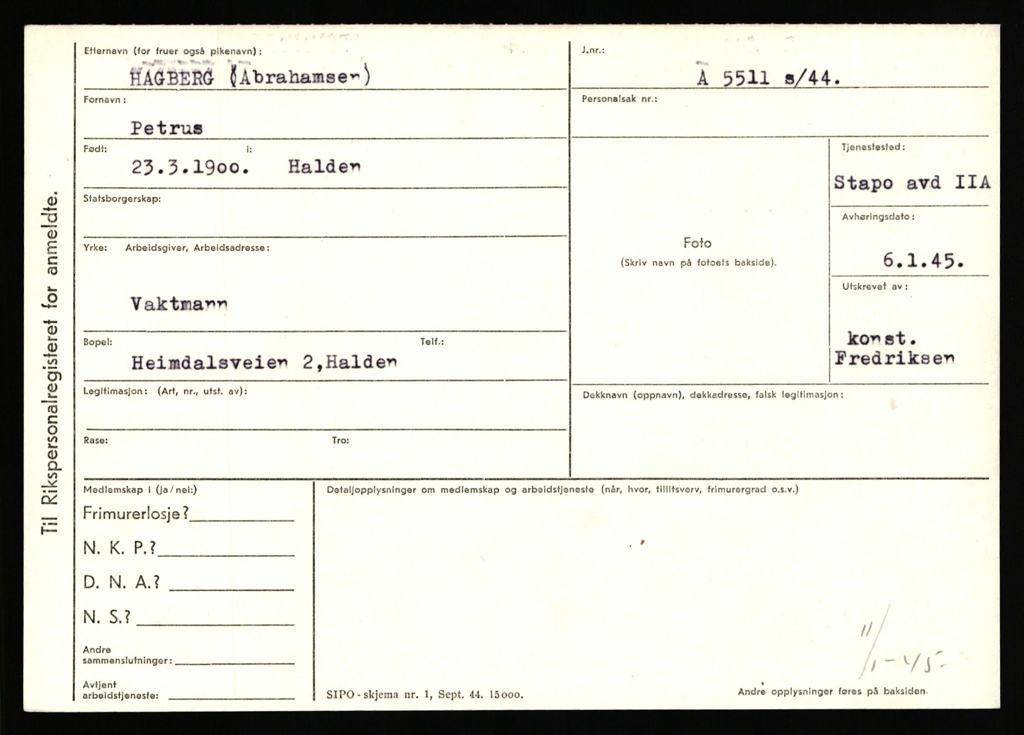 Statspolitiet - Hovedkontoret / Osloavdelingen, AV/RA-S-1329/C/Ca/L0005: Furali - Hamula, 1943-1945, p. 3838