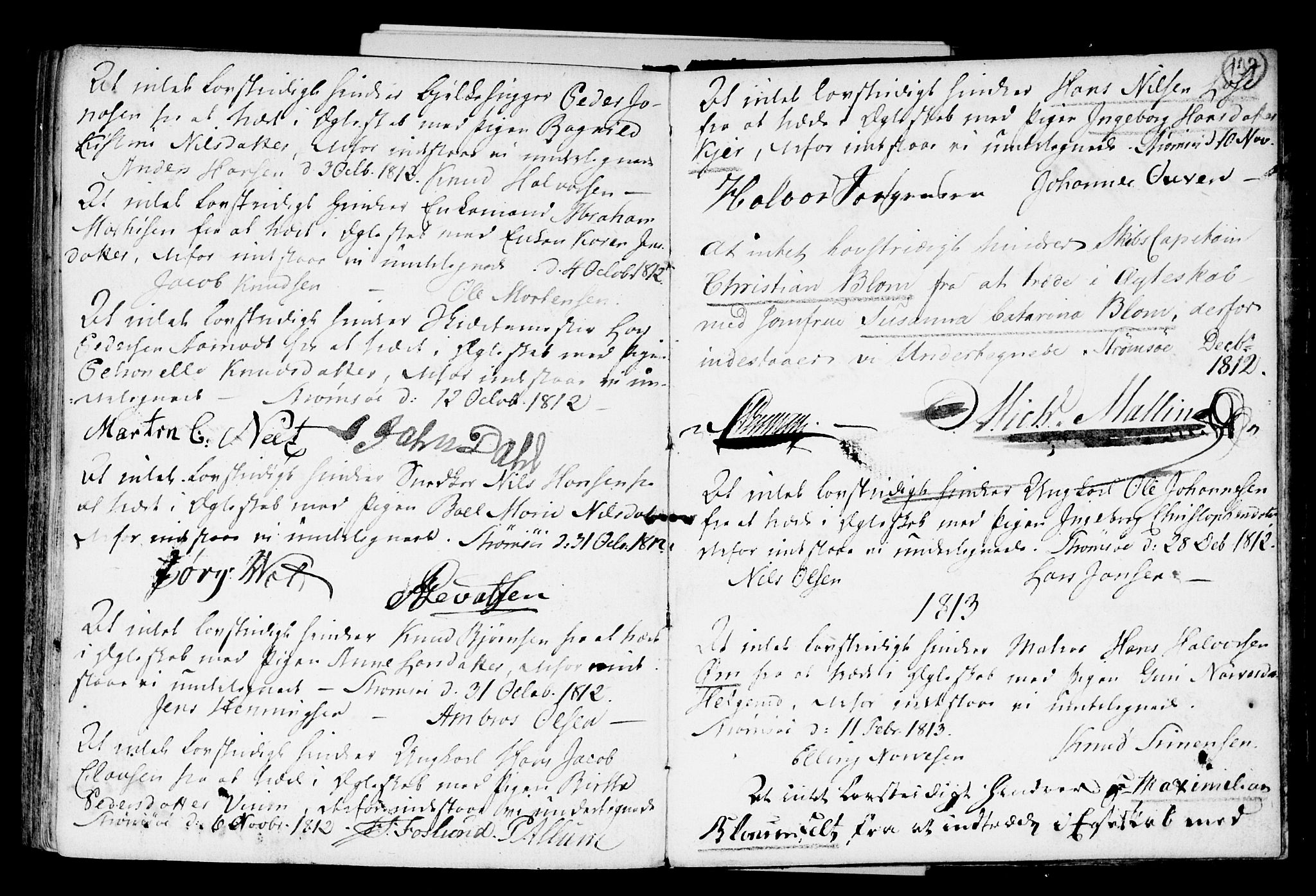 Strømsø kirkebøker, SAKO/A-246/H/Hb/L0001: Best man's statements no. 1, 1752-1815, p. 137