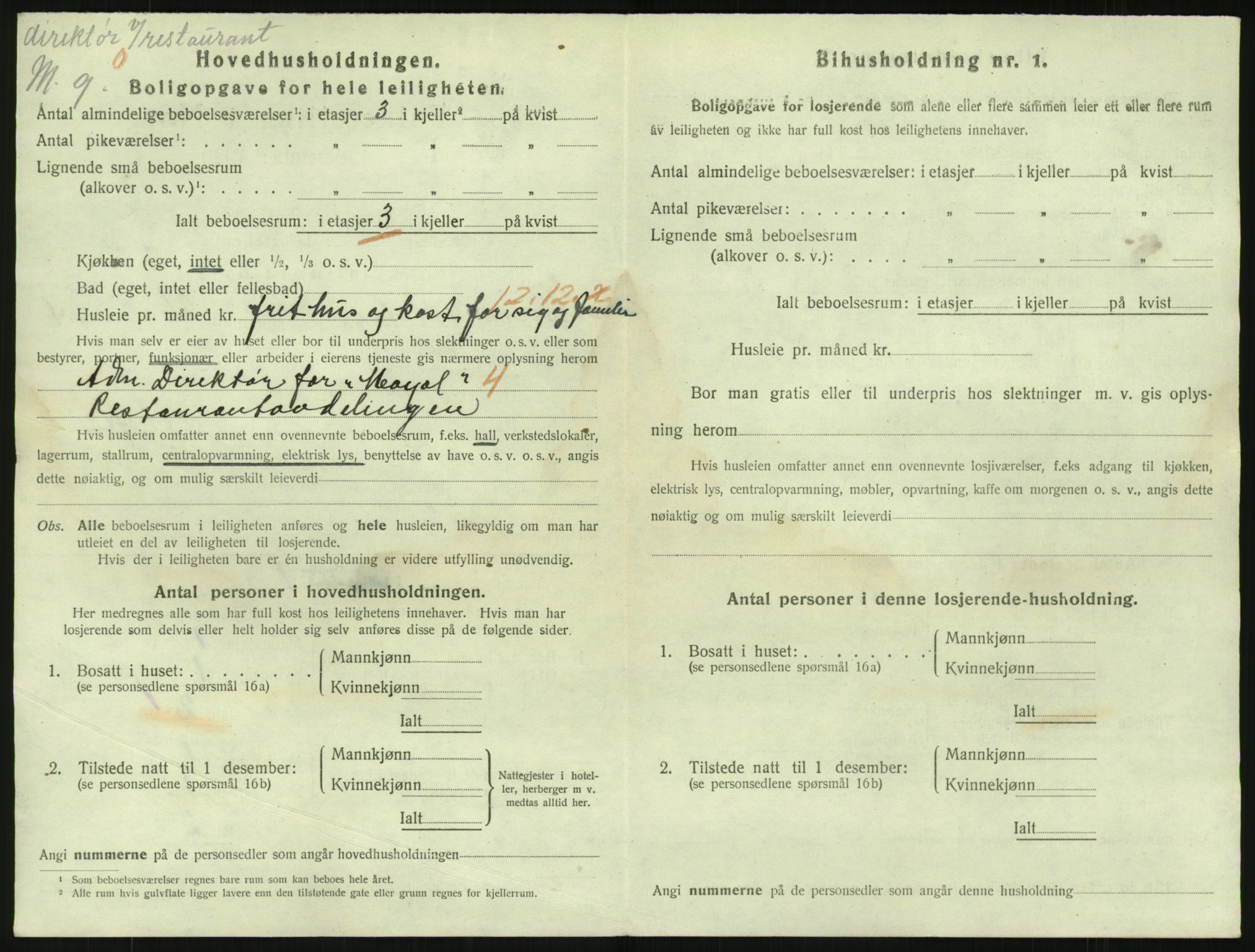 SAO, 1920 census for Kristiania, 1920, p. 123134