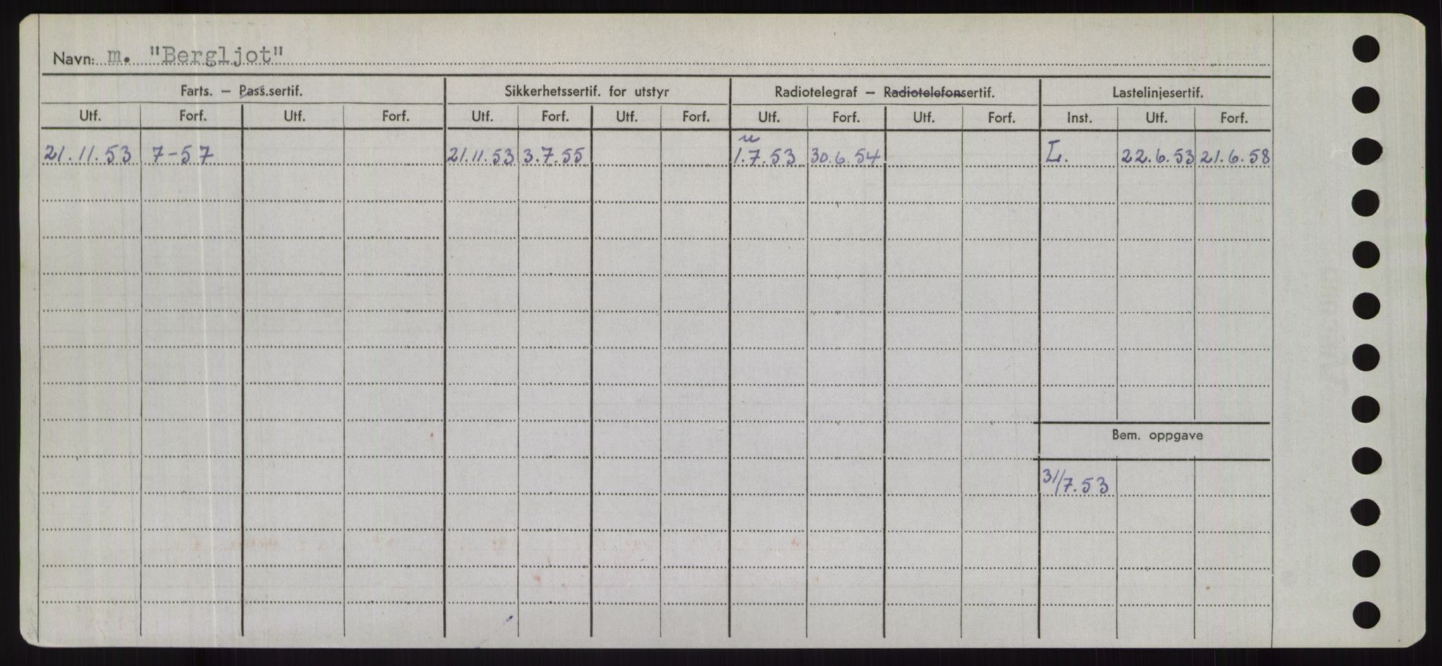 Sjøfartsdirektoratet med forløpere, Skipsmålingen, AV/RA-S-1627/H/Hd/L0003: Fartøy, B-Bev, p. 812