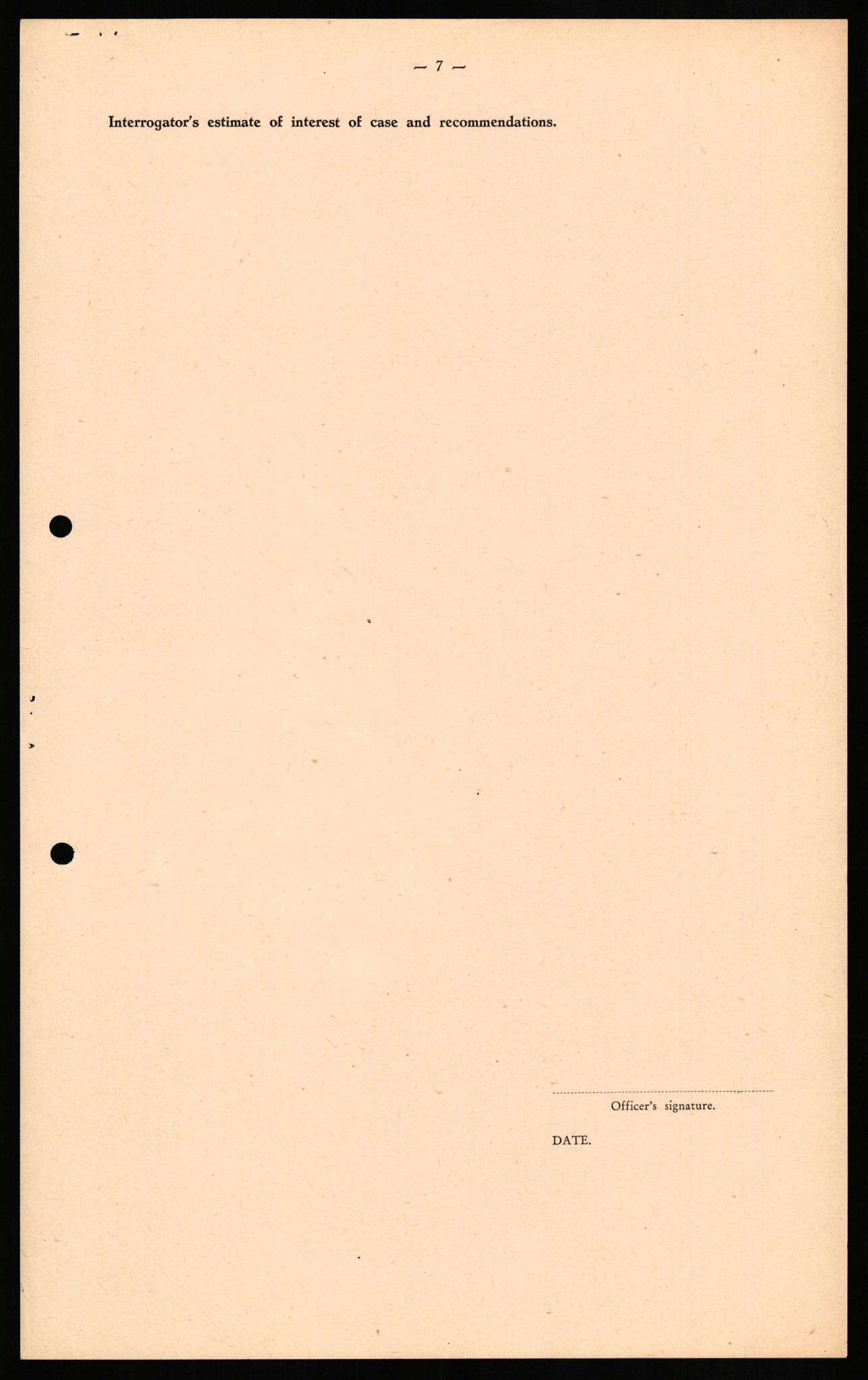 Forsvaret, Forsvarets overkommando II, RA/RAFA-3915/D/Db/L0019: CI Questionaires. Tyske okkupasjonsstyrker i Norge. Tyskere., 1945-1946, p. 355