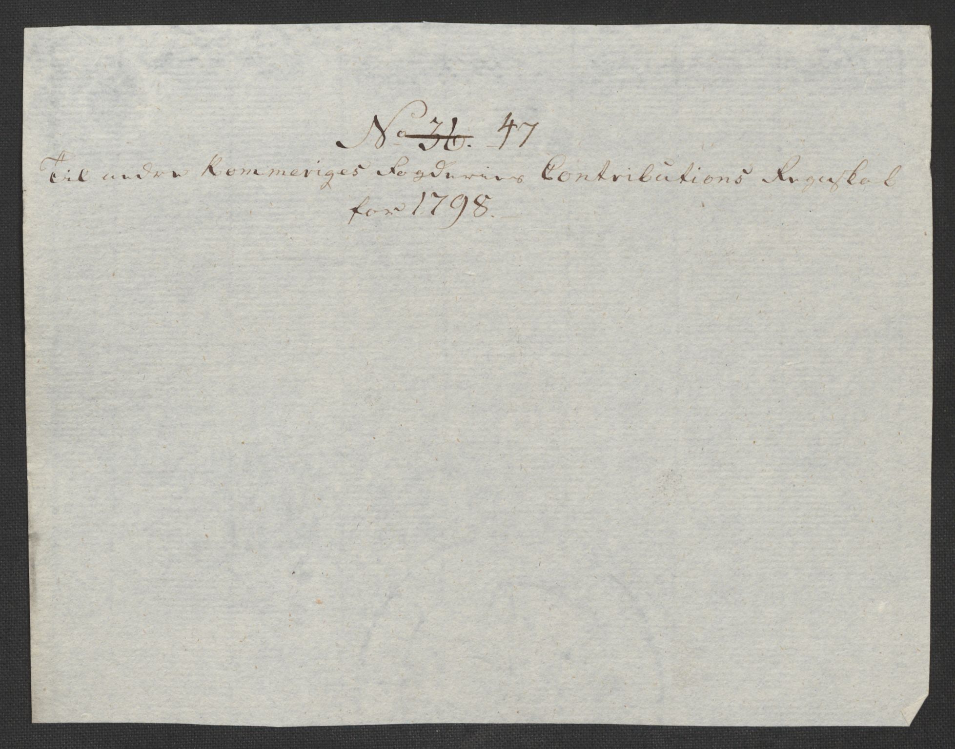 Rentekammeret inntil 1814, Reviderte regnskaper, Fogderegnskap, AV/RA-EA-4092/R11/L0674: Fogderegnskap Nedre Romerike, 1798, p. 186