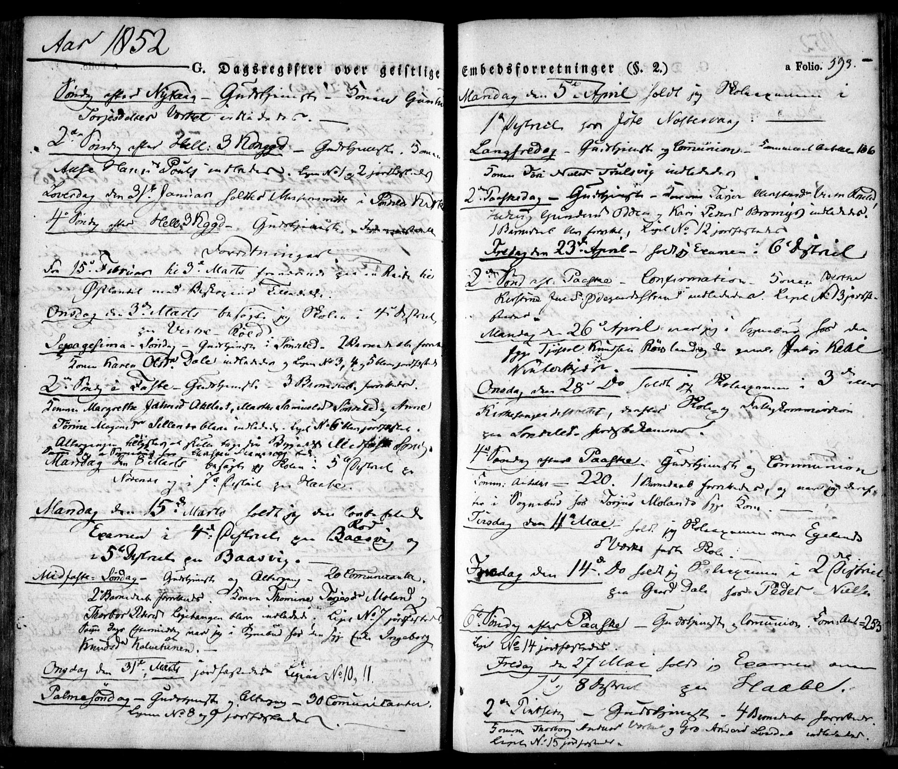 Søndeled sokneprestkontor, SAK/1111-0038/F/Fa/L0002: Parish register (official) no. A 2, 1839-1860, p. 593