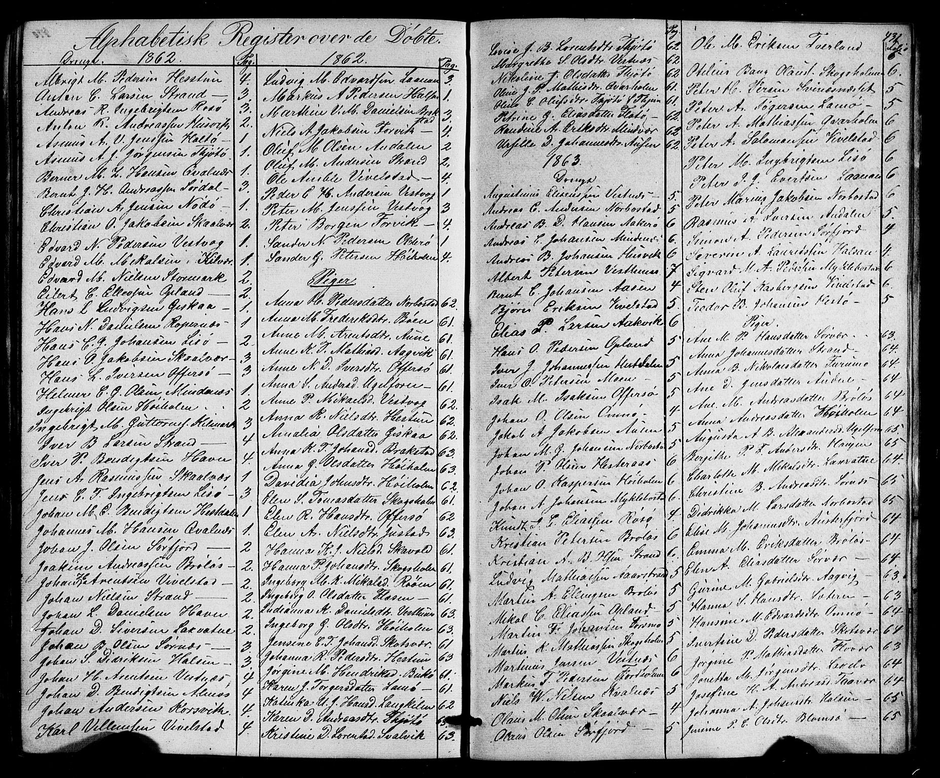 Ministerialprotokoller, klokkerbøker og fødselsregistre - Nordland, SAT/A-1459/817/L0262: Parish register (official) no. 817A03/ 1, 1862-1877, p. 431