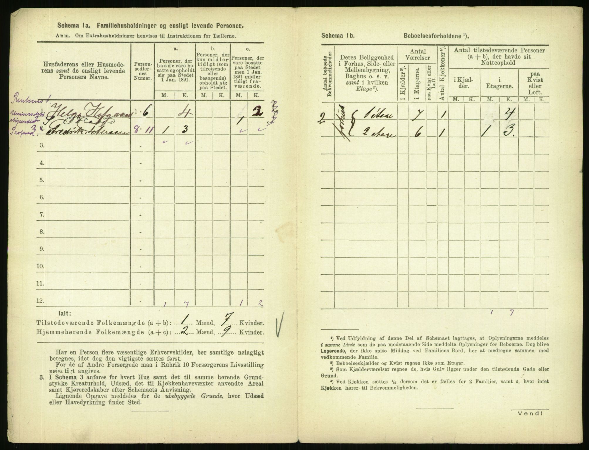 RA, 1891 census for 0301 Kristiania, 1891, p. 38271