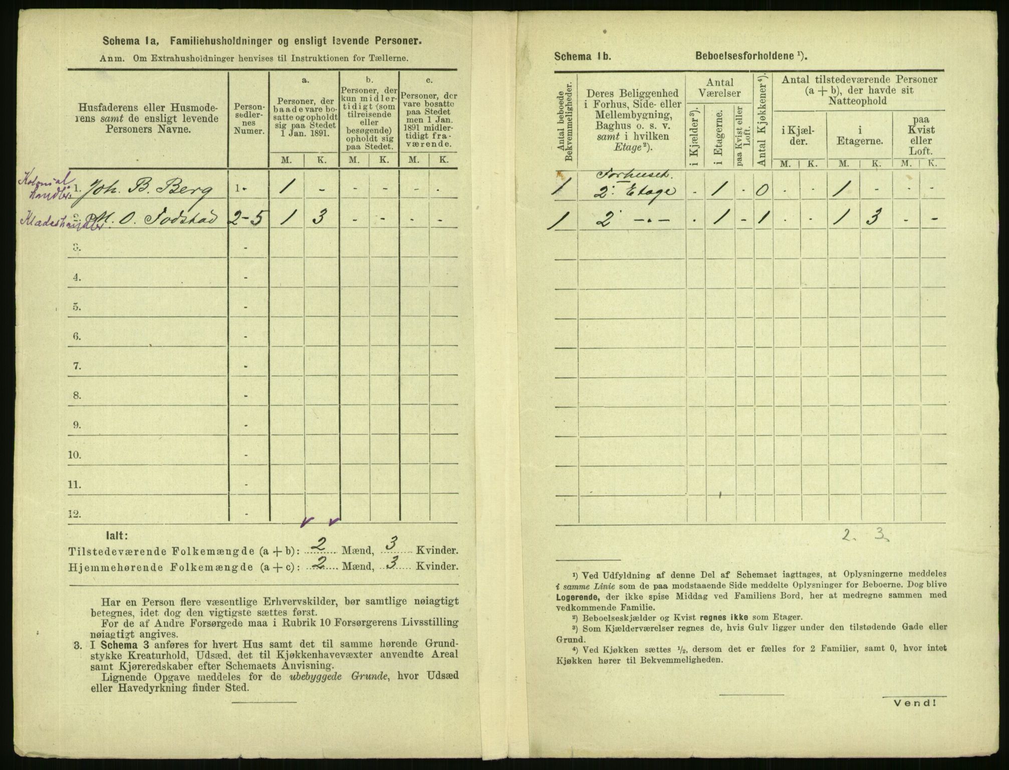 RA, 1891 census for 0301 Kristiania, 1891, p. 89624