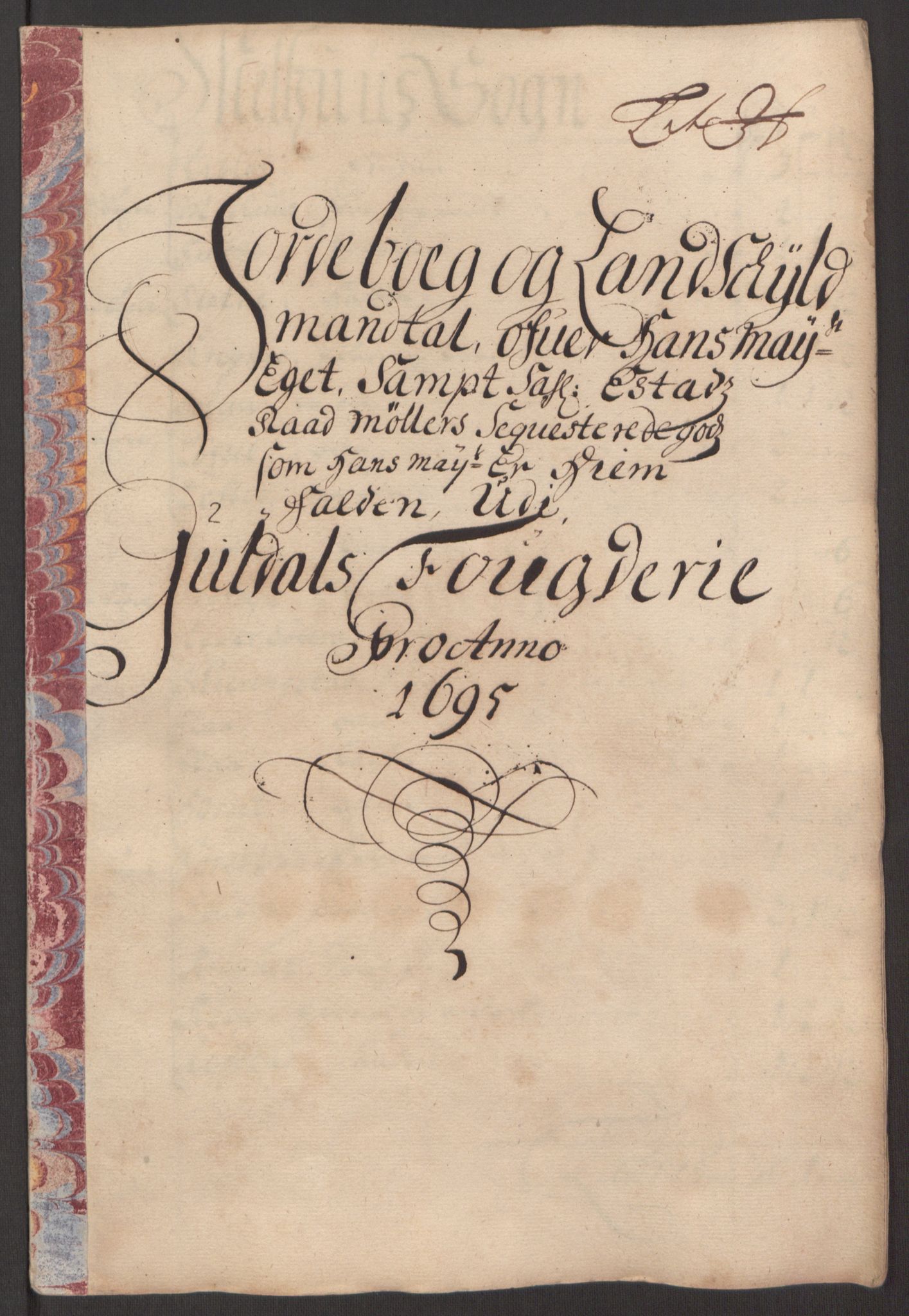 Rentekammeret inntil 1814, Reviderte regnskaper, Fogderegnskap, RA/EA-4092/R60/L3945: Fogderegnskap Orkdal og Gauldal, 1695, p. 362