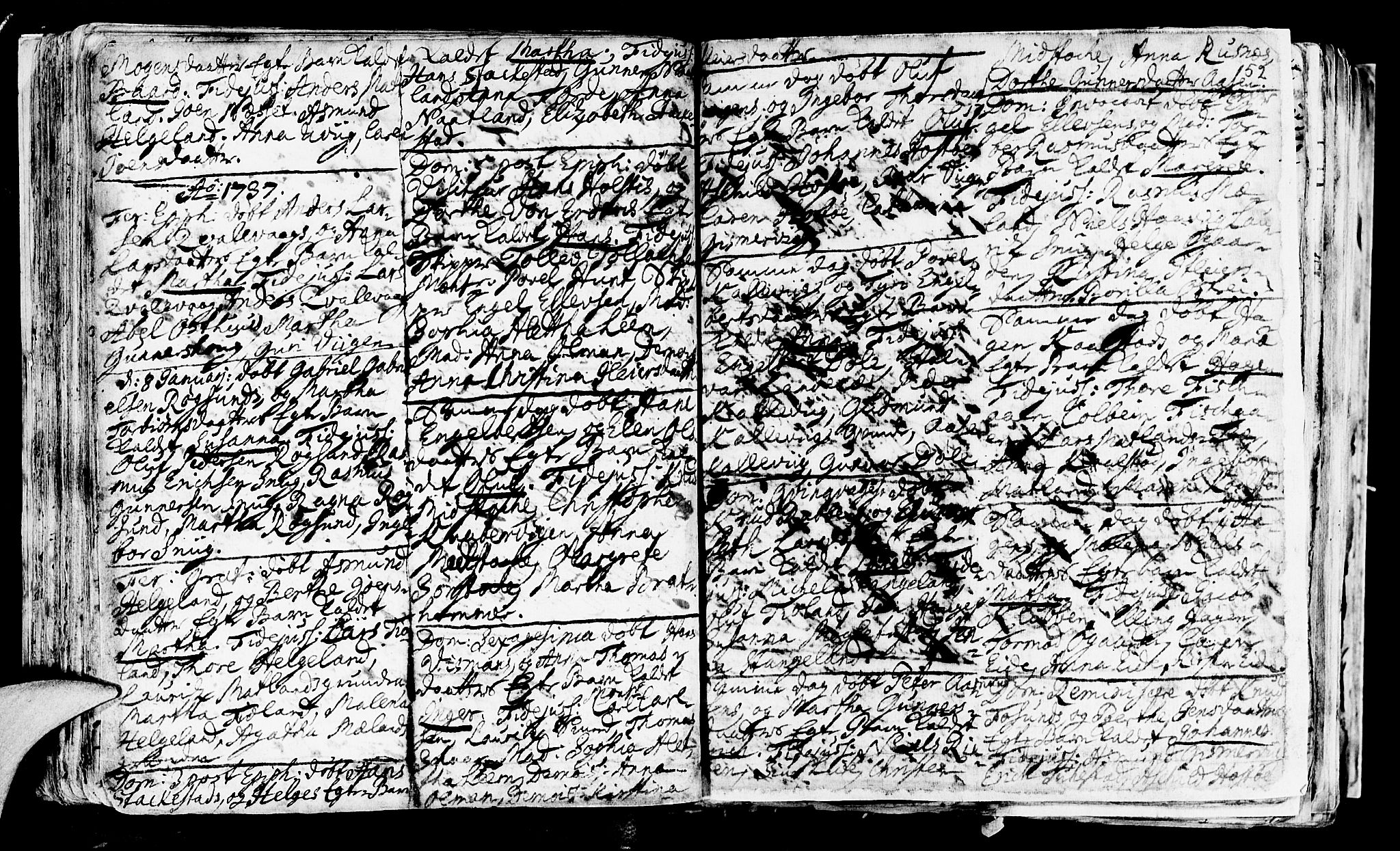 Avaldsnes sokneprestkontor, AV/SAST-A -101851/H/Ha/Haa/L0001: Parish register (official) no. A 1, 1711-1764, p. 52