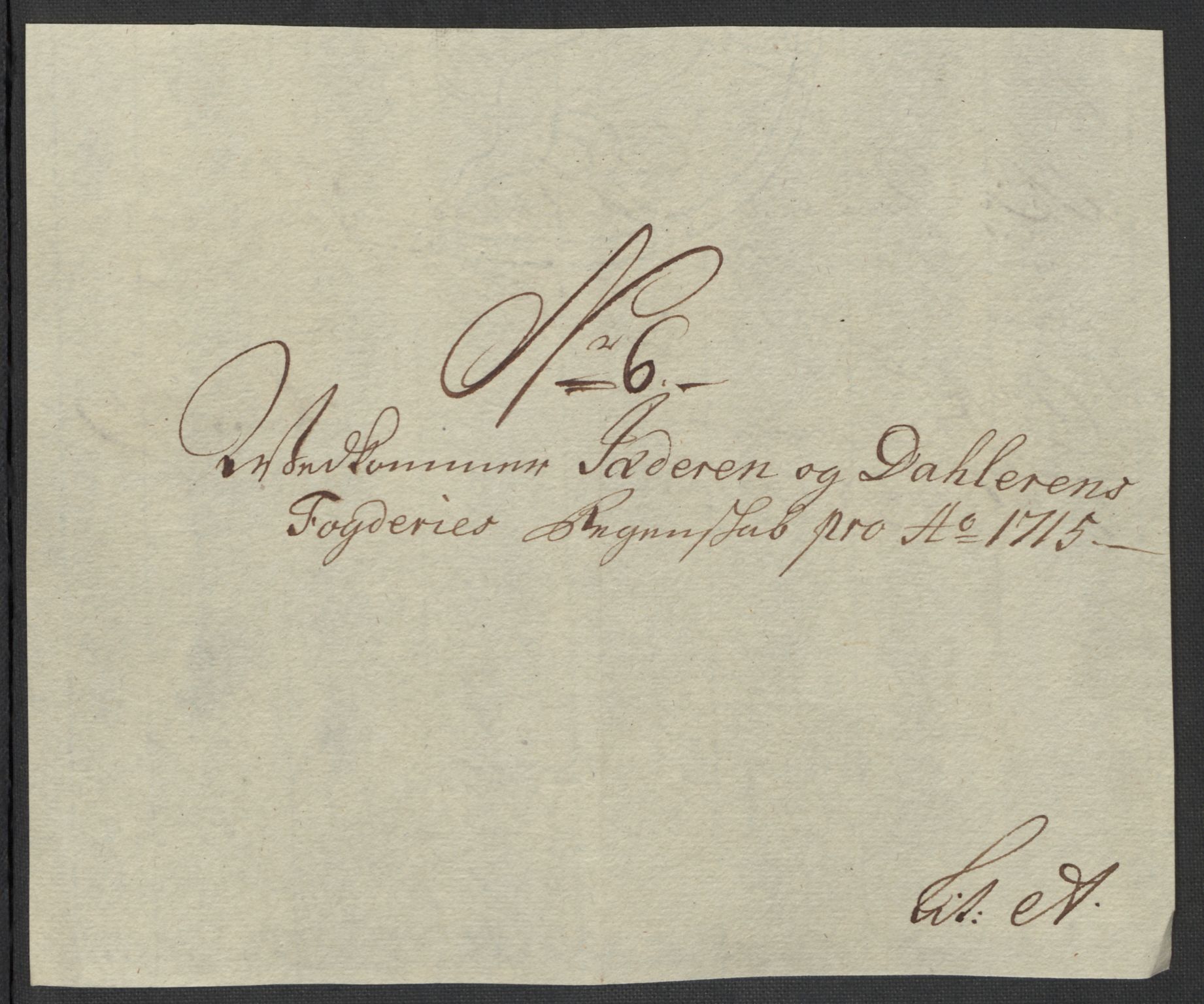 Rentekammeret inntil 1814, Reviderte regnskaper, Fogderegnskap, RA/EA-4092/R46/L2740: Fogderegnskap Jæren og Dalane, 1715-1716, p. 49