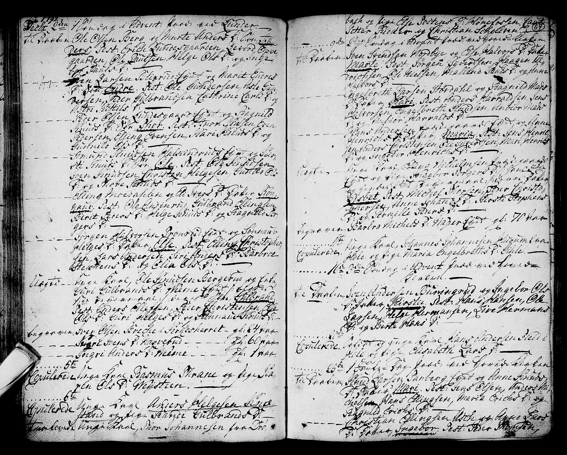 Norderhov kirkebøker, SAKO/A-237/F/Fa/L0006: Parish register (official) no. 6, 1789-1811, p. 64