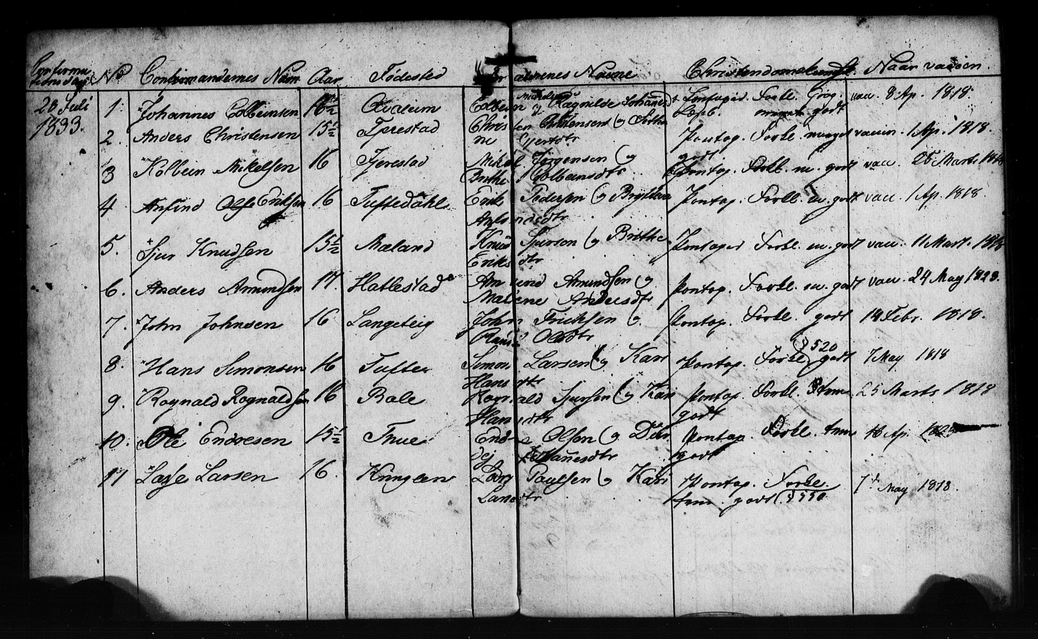 Leikanger sokneprestembete, AV/SAB-A-81001: Curate's parish register no. A 1A, 1833-1838, p. 86-87