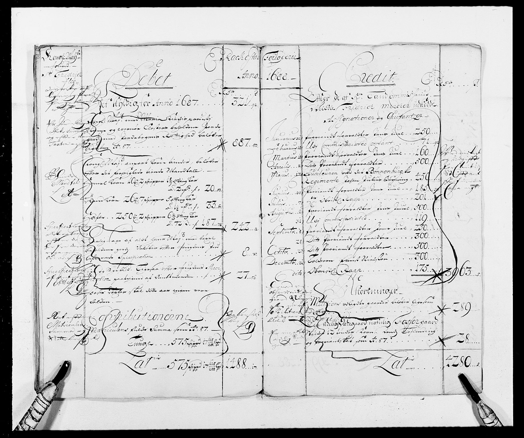 Rentekammeret inntil 1814, Reviderte regnskaper, Fogderegnskap, RA/EA-4092/R05/L0276: Fogderegnskap Rakkestad, 1683-1688, p. 268