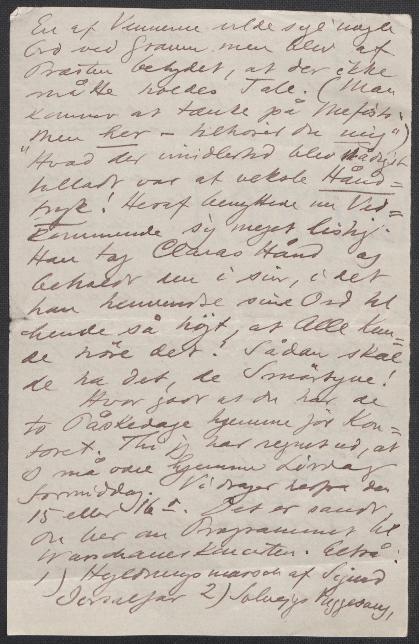 Beyer, Frants, AV/RA-PA-0132/F/L0001: Brev fra Edvard Grieg til Frantz Beyer og "En del optegnelser som kan tjene til kommentar til brevene" av Marie Beyer, 1872-1907, p. 650