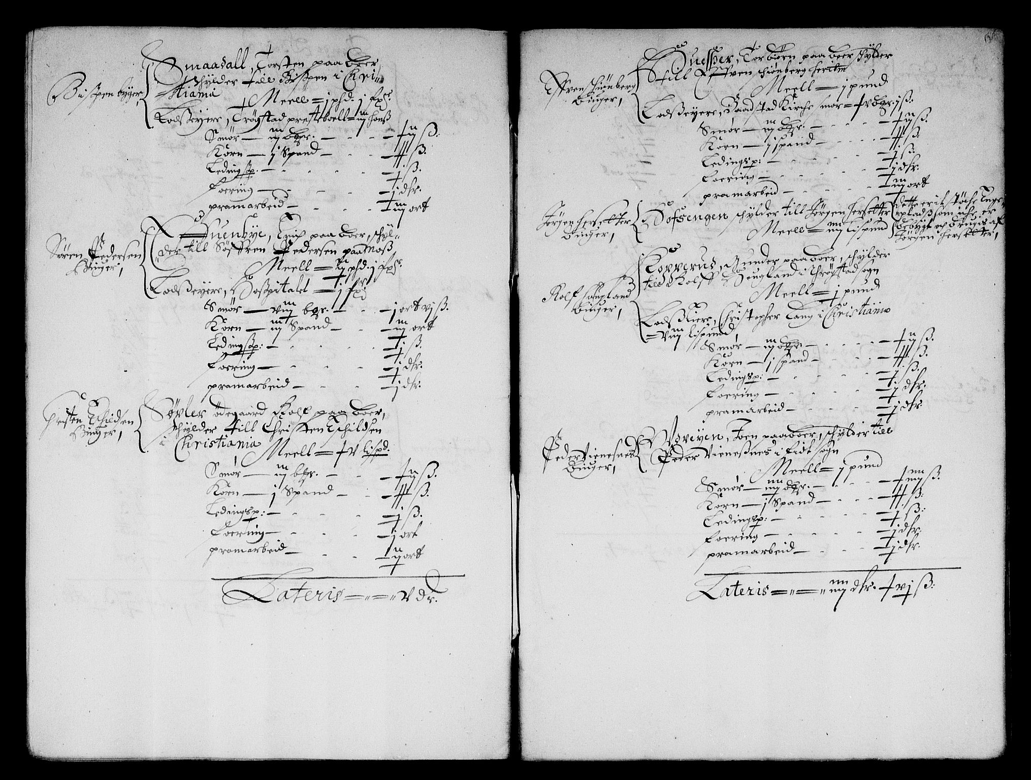 Rentekammeret inntil 1814, Reviderte regnskaper, Stiftamtstueregnskaper, Landkommissariatet på Akershus og Akershus stiftamt, AV/RA-EA-5869/R/Rb/L0061: Akershus stiftamt, 1669