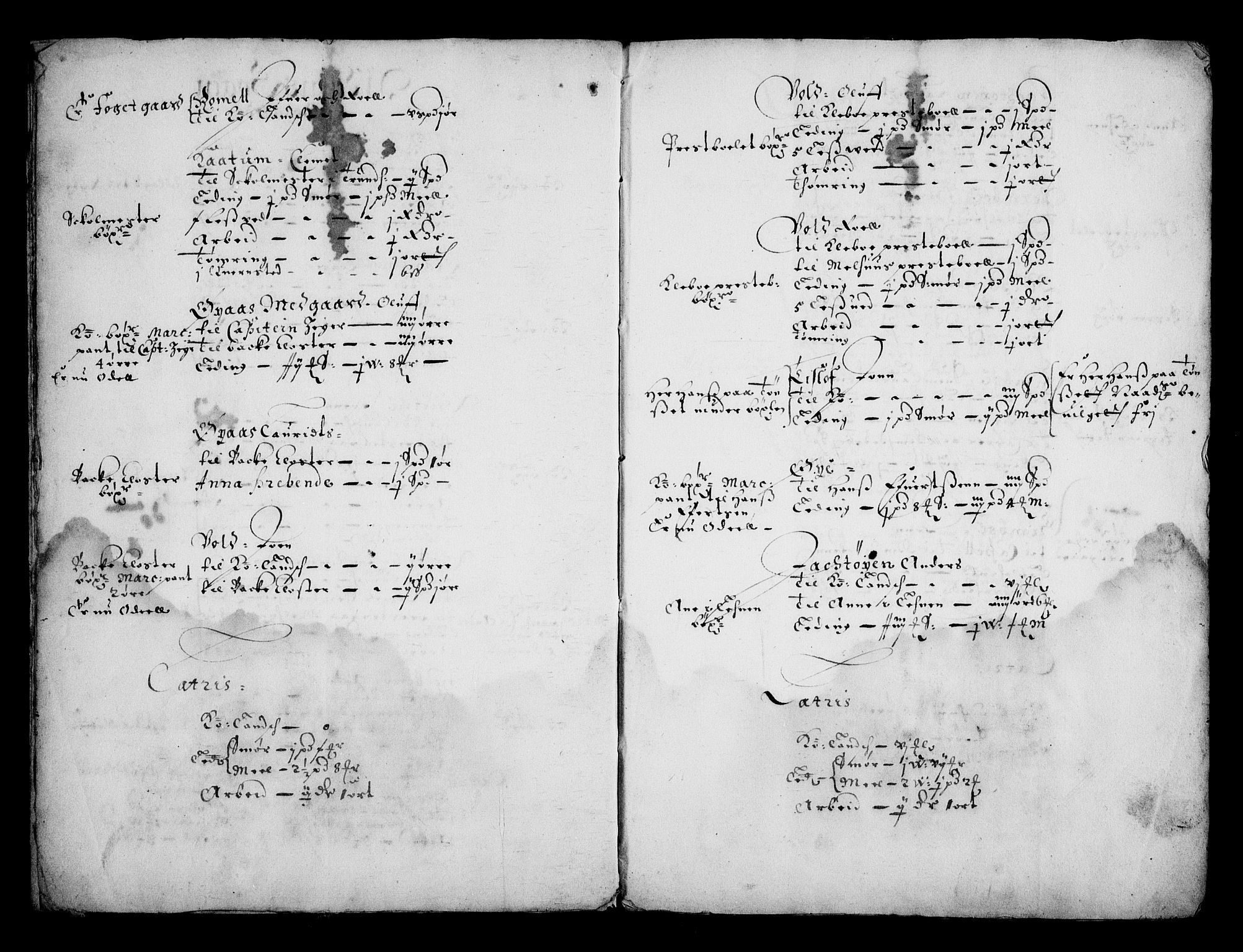 Rentekammeret inntil 1814, Realistisk ordnet avdeling, AV/RA-EA-4070/N/Na/L0002/0004: [XI g]: Trondheims stifts jordebøker: / Gauldal fogderi, 1664