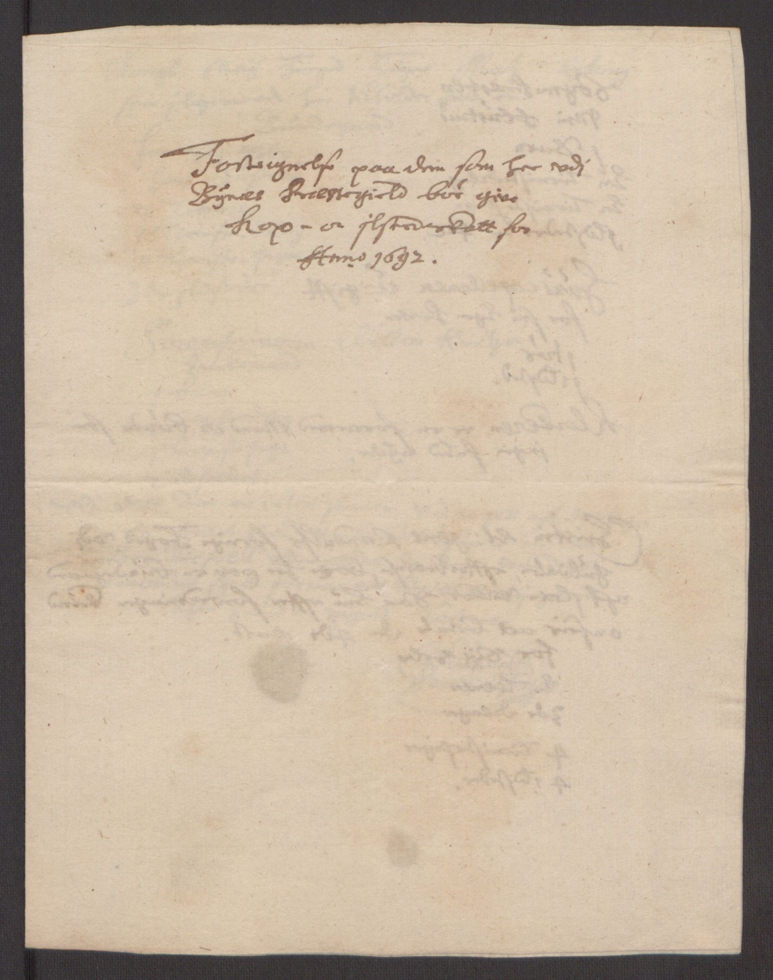 Rentekammeret inntil 1814, Reviderte regnskaper, Fogderegnskap, AV/RA-EA-4092/R61/L4103: Fogderegnskap Strinda og Selbu, 1691-1692, p. 325