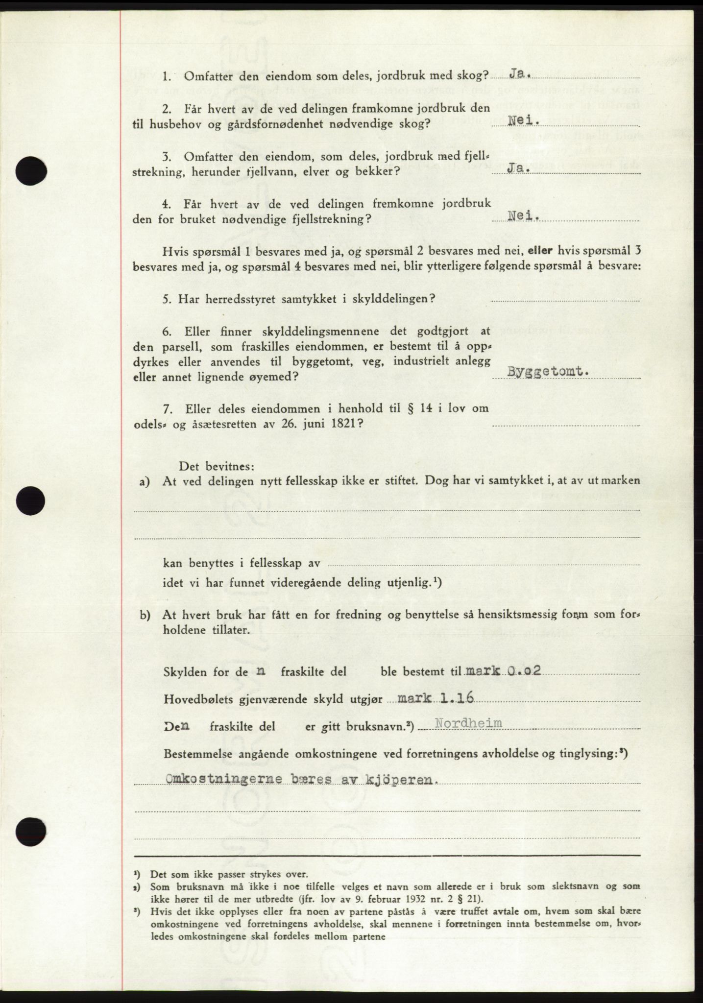 Søre Sunnmøre sorenskriveri, AV/SAT-A-4122/1/2/2C/L0082: Mortgage book no. 8A, 1948-1948, Diary no: : 978/1948