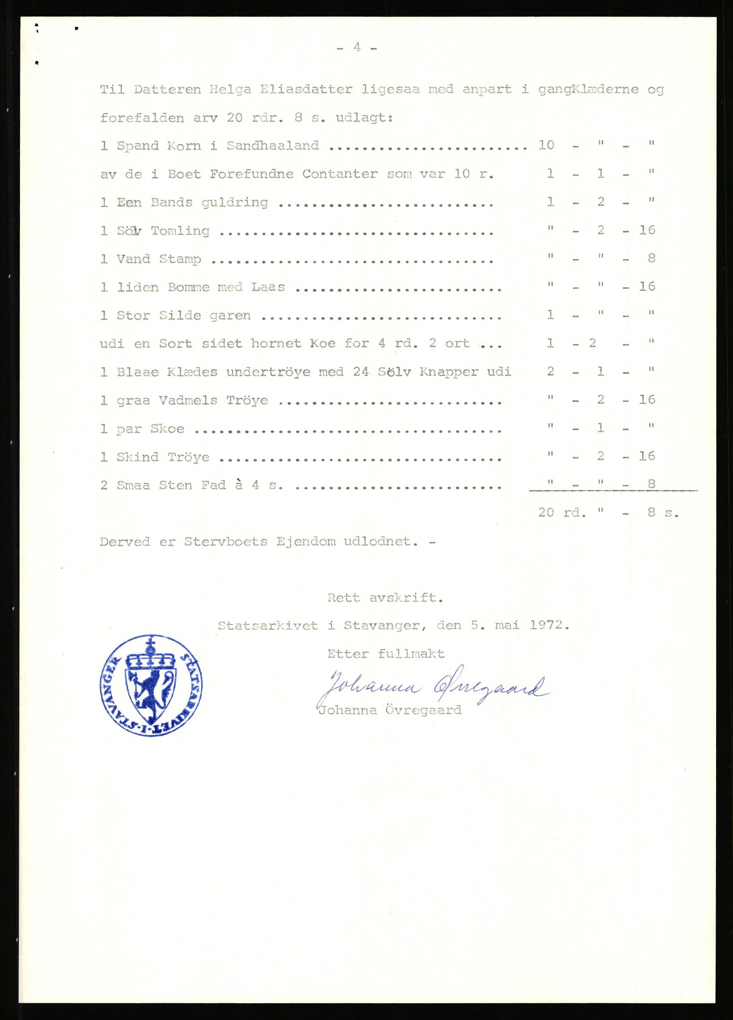 Statsarkivet i Stavanger, AV/SAST-A-101971/03/Y/Yj/L0072: Avskrifter sortert etter gårdsnavn: Sagbakken - Sandstøl indre, 1750-1930, p. 521