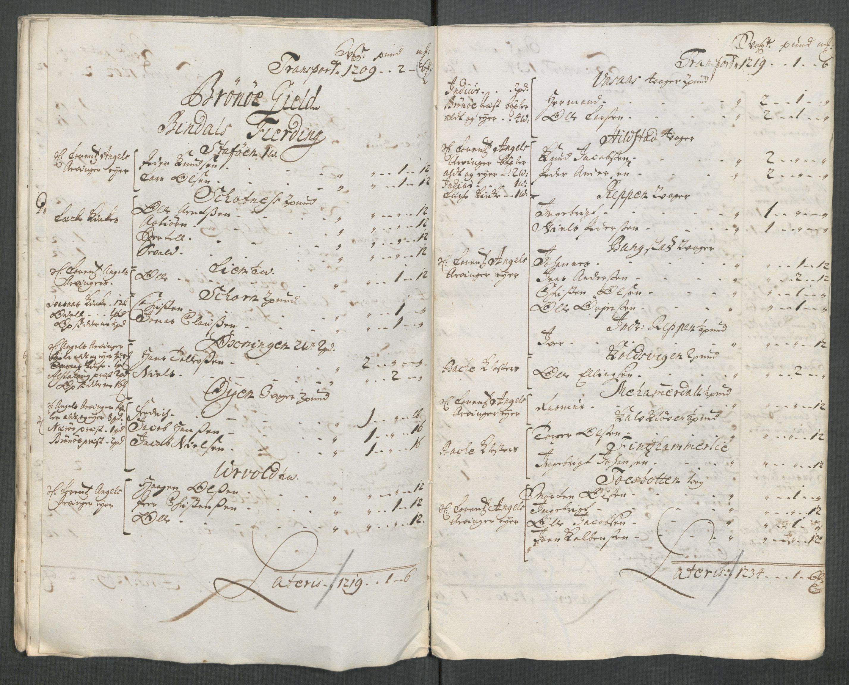 Rentekammeret inntil 1814, Reviderte regnskaper, Fogderegnskap, AV/RA-EA-4092/R65/L4512: Fogderegnskap Helgeland, 1712-1713, p. 355