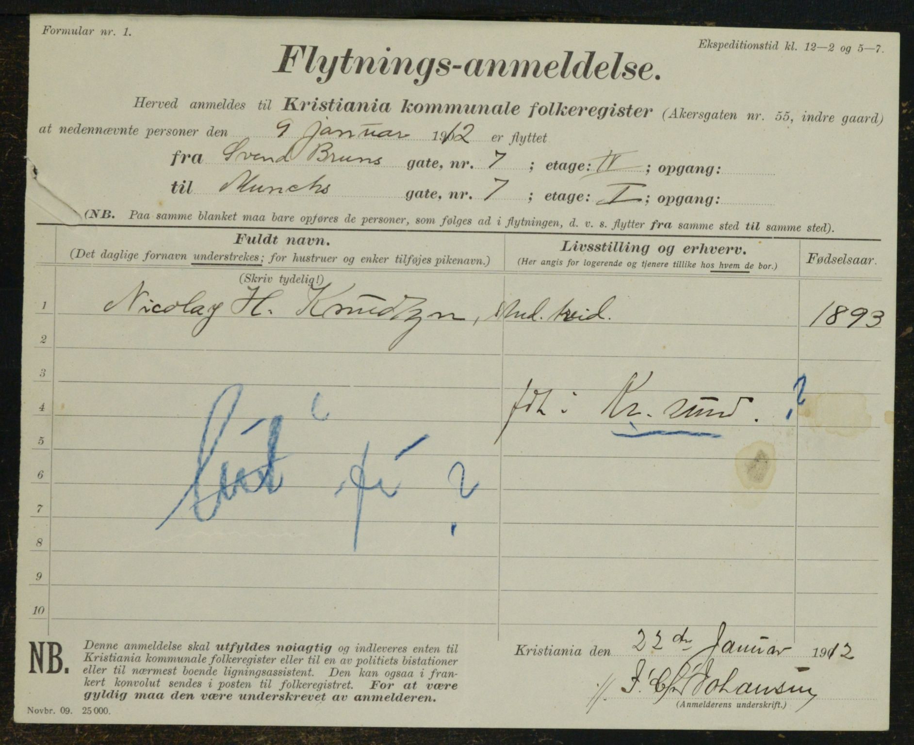 OBA, Municipal Census 1912 for Kristiania, 1912, p. 67171