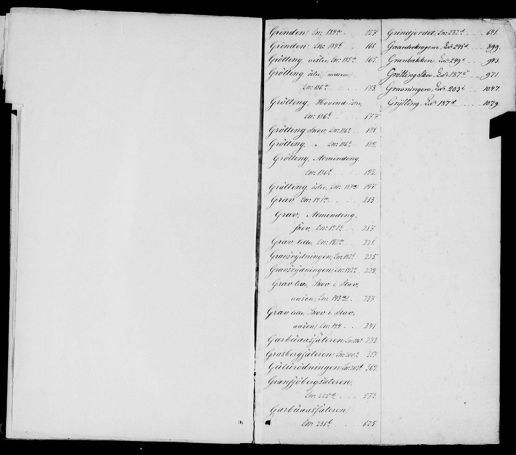 Sør-Østerdal sorenskriveri, SAH/TING-018/H/Ha/Haa/L0003: Mortgage register no. 3, 1801-1888