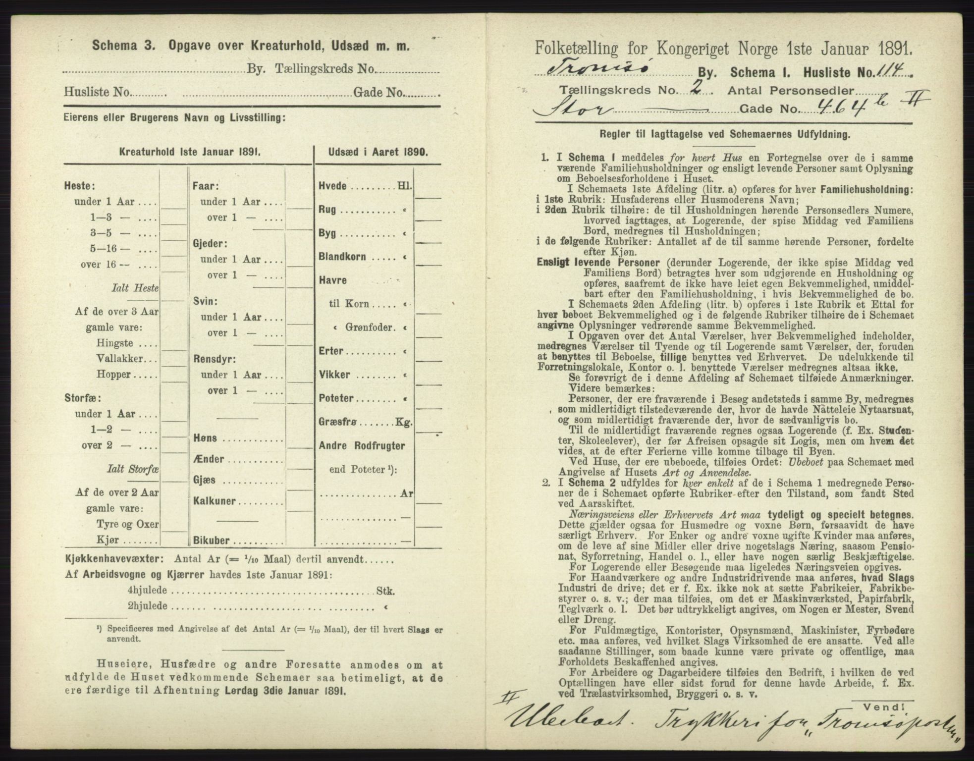 RA, 1891 census for 1902 Tromsø, 1891, p. 1809