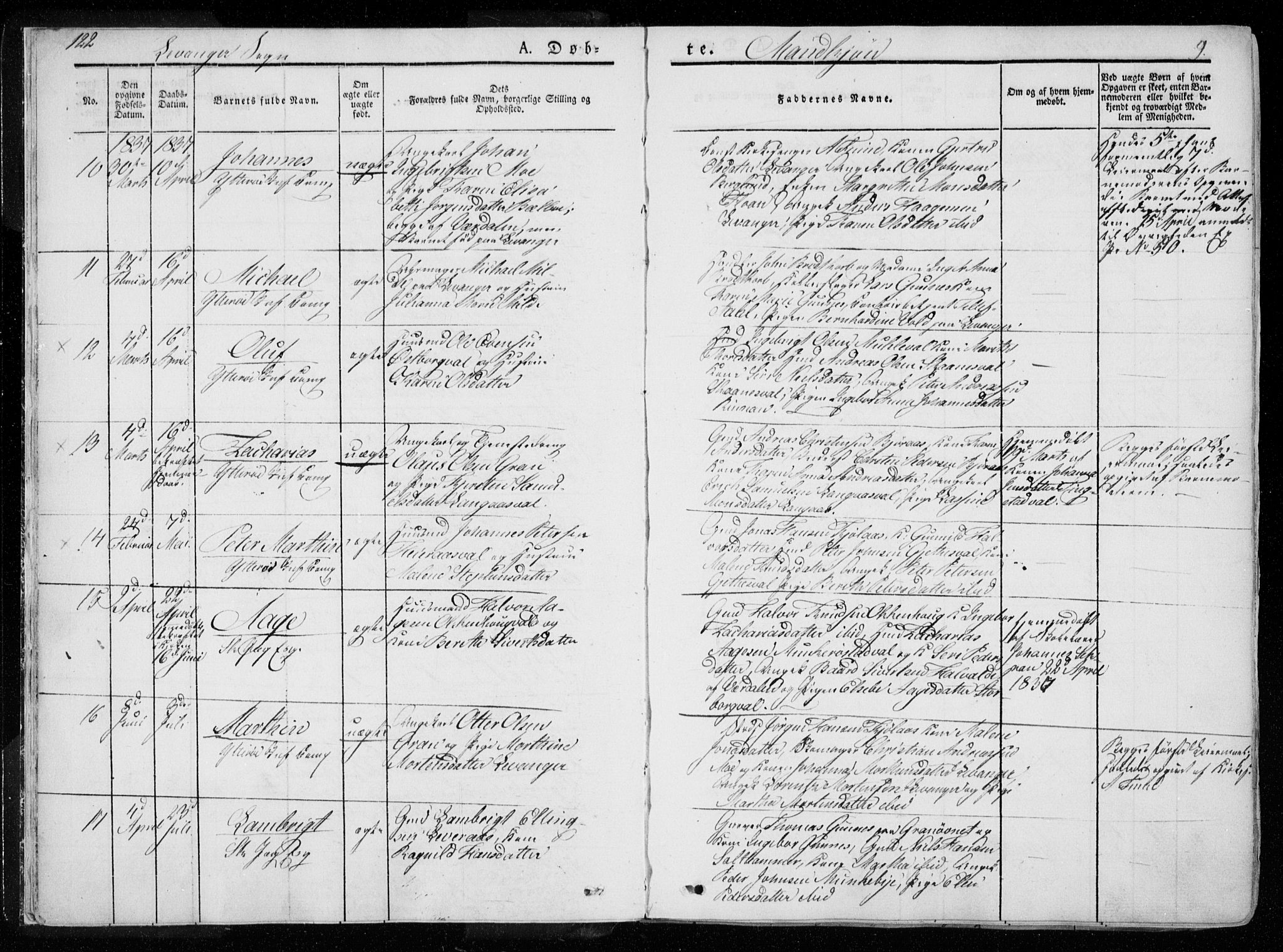 Ministerialprotokoller, klokkerbøker og fødselsregistre - Nord-Trøndelag, AV/SAT-A-1458/720/L0183: Parish register (official) no. 720A01, 1836-1855, p. 9