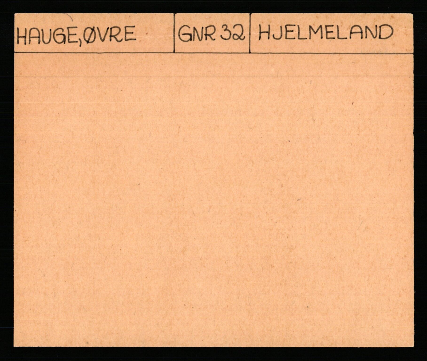 Statsarkivet i Stavanger, AV/SAST-A-101971/03/Y/Yk/L0015: Registerkort sortert etter gårdsnavn: Haneberg - Haugland nedre, 1750-1930, p. 343