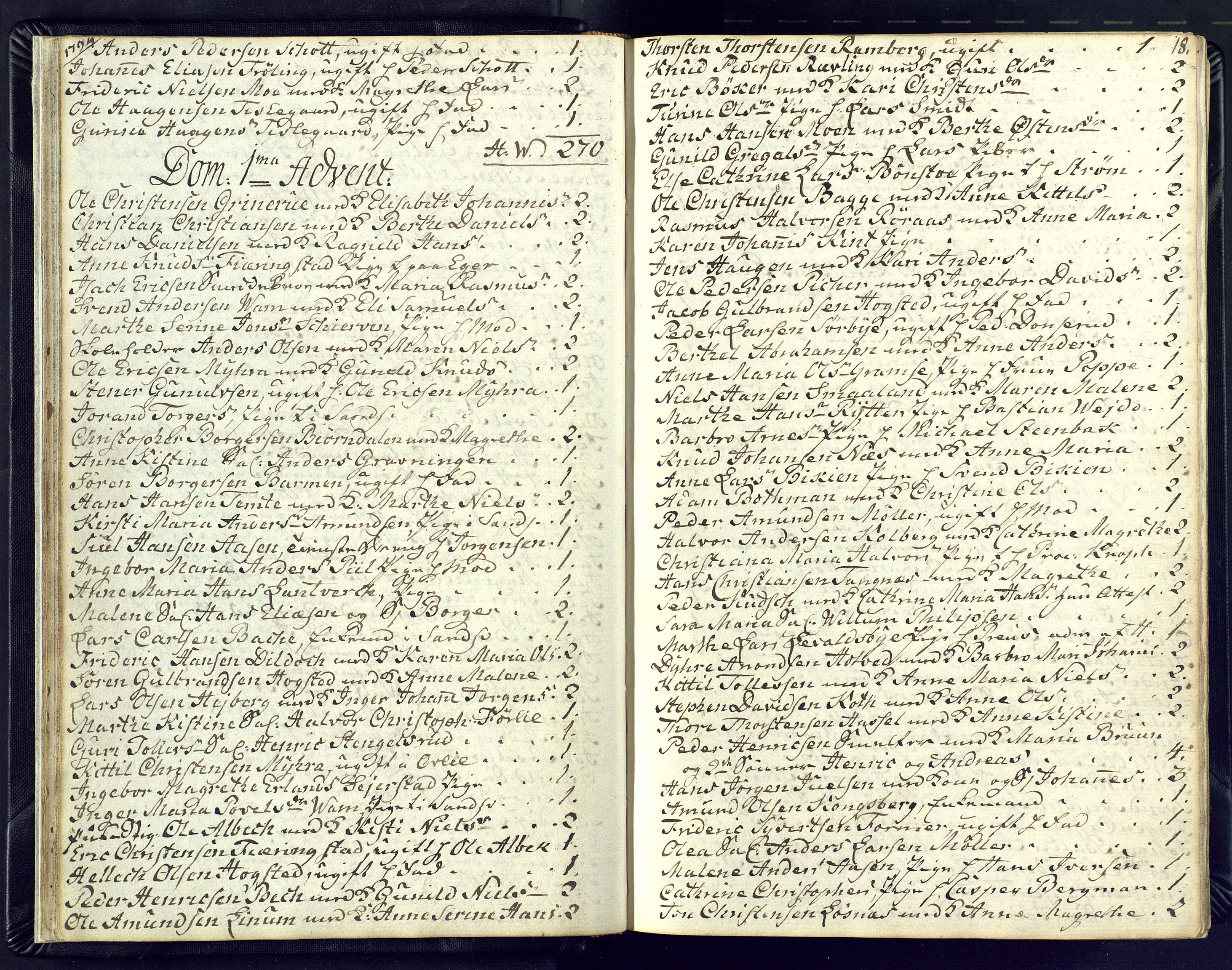 Kongsberg kirkebøker, AV/SAKO-A-22/M/Ma/L0012: Communicants register no. 12, 1794-1800, p. 18