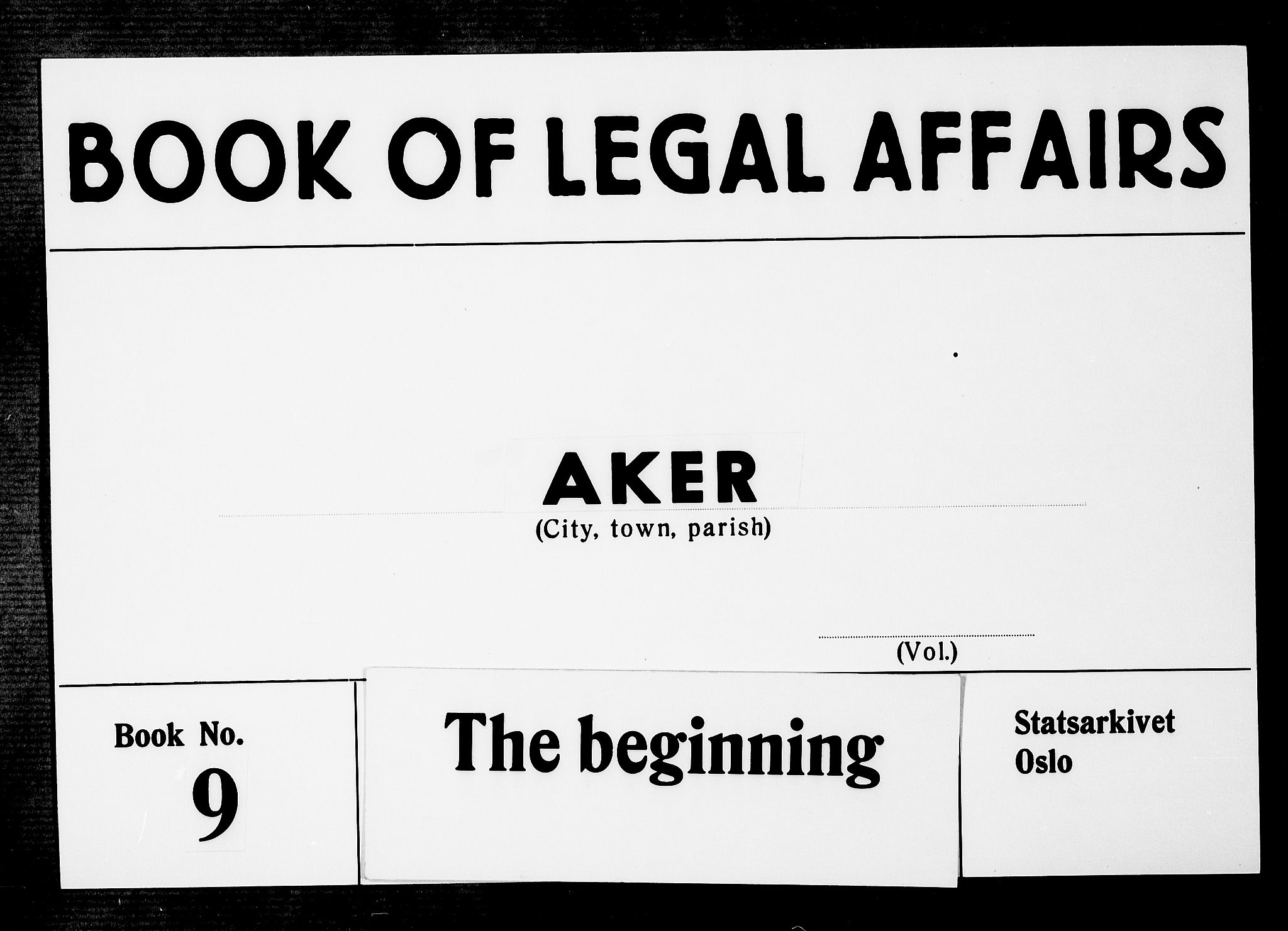 Aker sorenskriveri, AV/SAO-A-10895/F/Fb/L0002/0009: Tingbøker, nr. 6-11 / Tingbok nr. 9, 1670