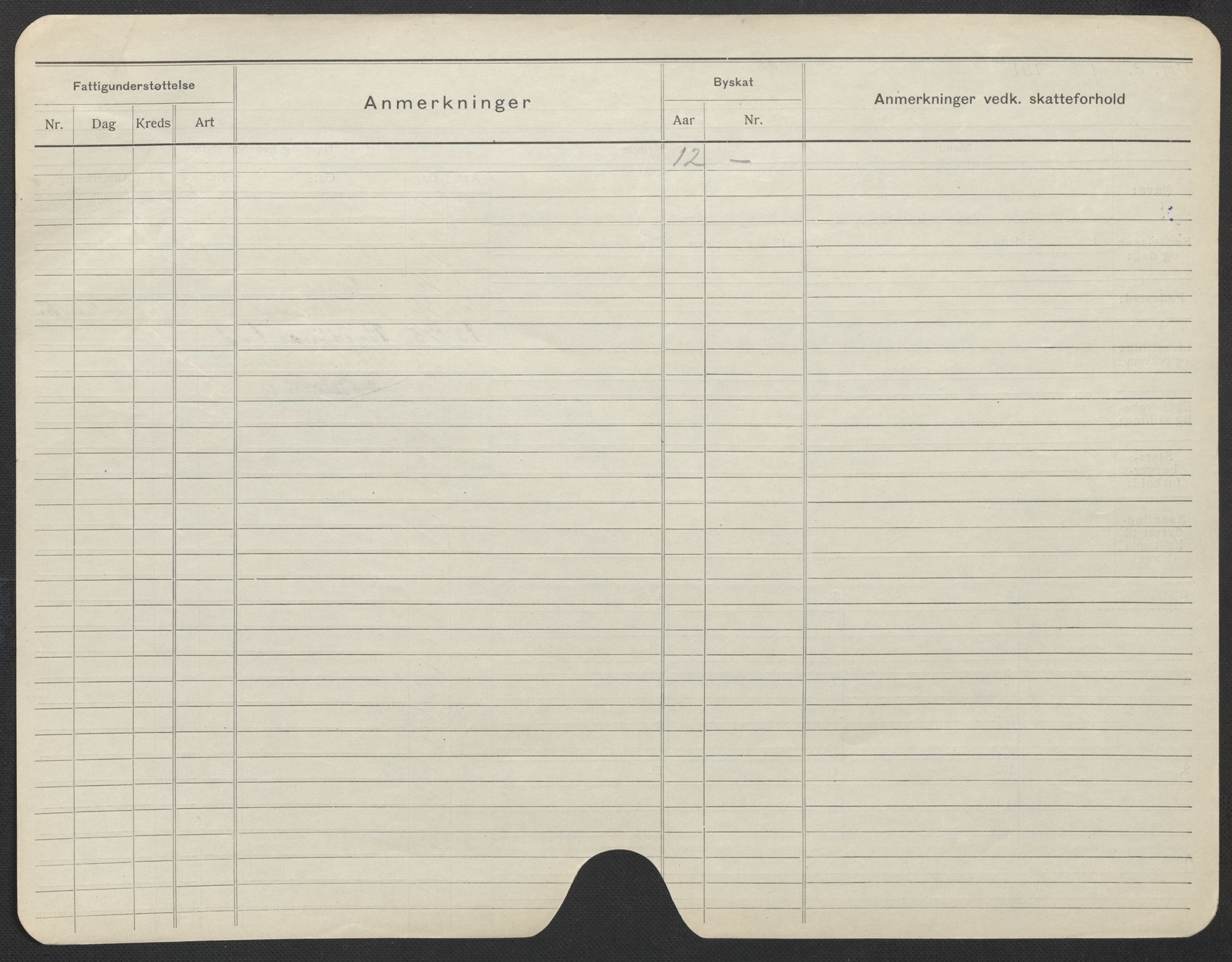 Oslo folkeregister, Registerkort, AV/SAO-A-11715/F/Fa/Fac/L0022: Kvinner, 1906-1914, p. 629b