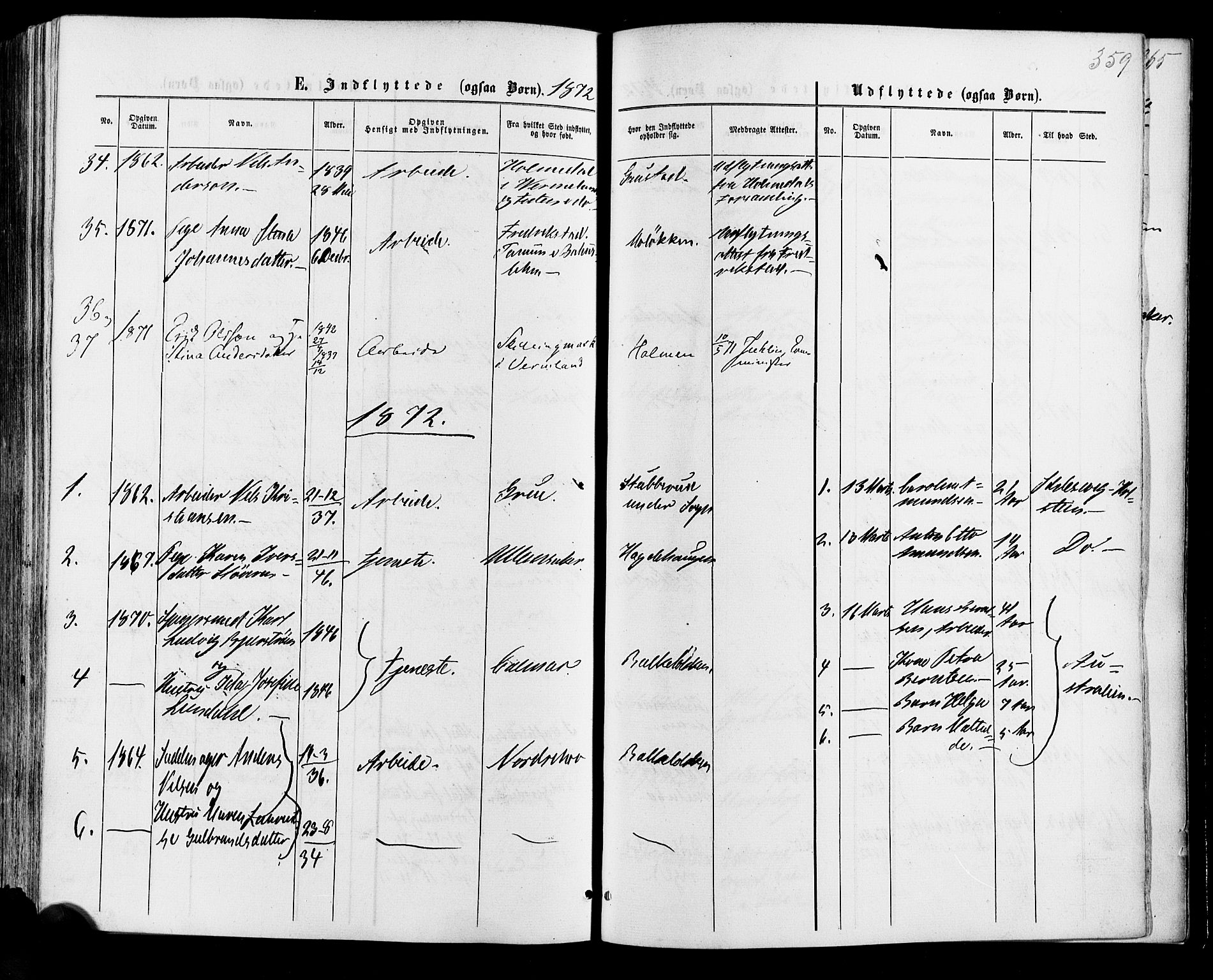 Vestre Aker prestekontor Kirkebøker, SAO/A-10025/F/Fa/L0005: Parish register (official) no. 5, 1859-1877, p. 359