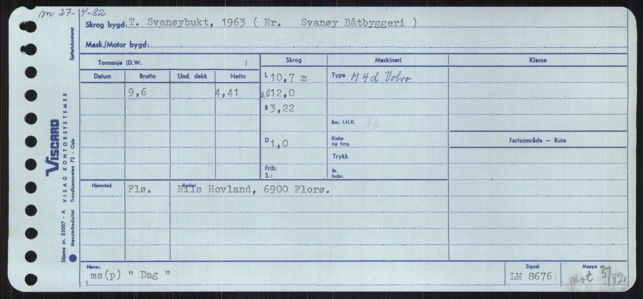 Sjøfartsdirektoratet med forløpere, Skipsmålingen, RA/S-1627/H/Ha/L0001/0002: Fartøy, A-Eig / Fartøy Bjør-Eig, p. 739