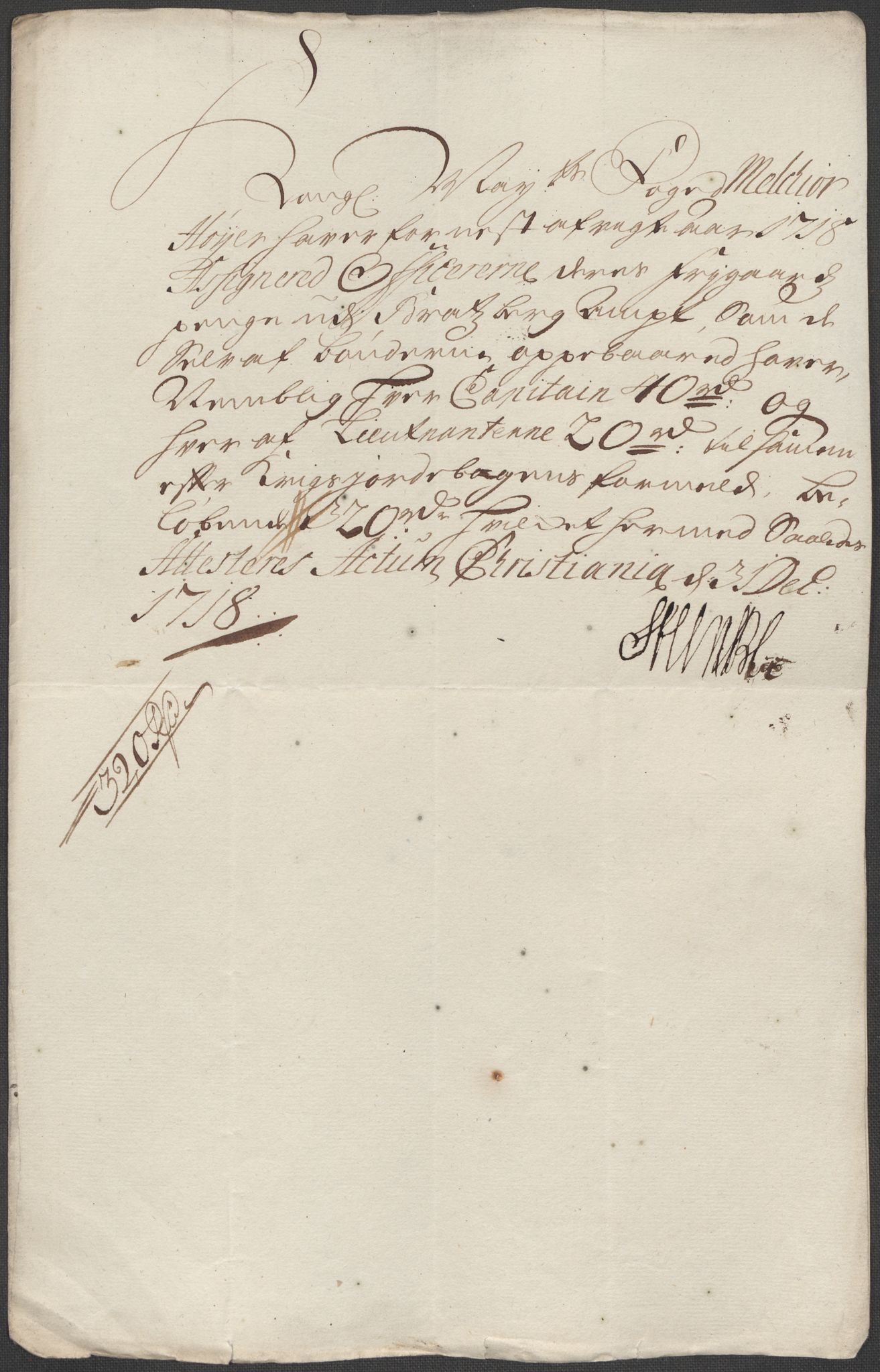 Rentekammeret inntil 1814, Reviderte regnskaper, Fogderegnskap, AV/RA-EA-4092/R36/L2130: Fogderegnskap Øvre og Nedre Telemark og Bamble, 1718, p. 266