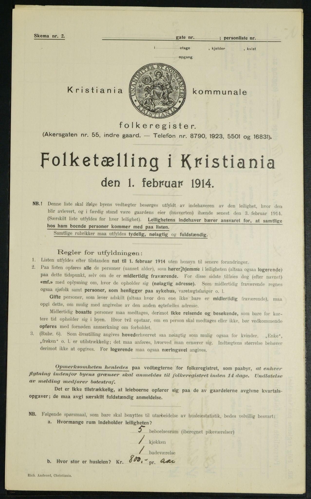 OBA, Municipal Census 1914 for Kristiania, 1914, p. 25625