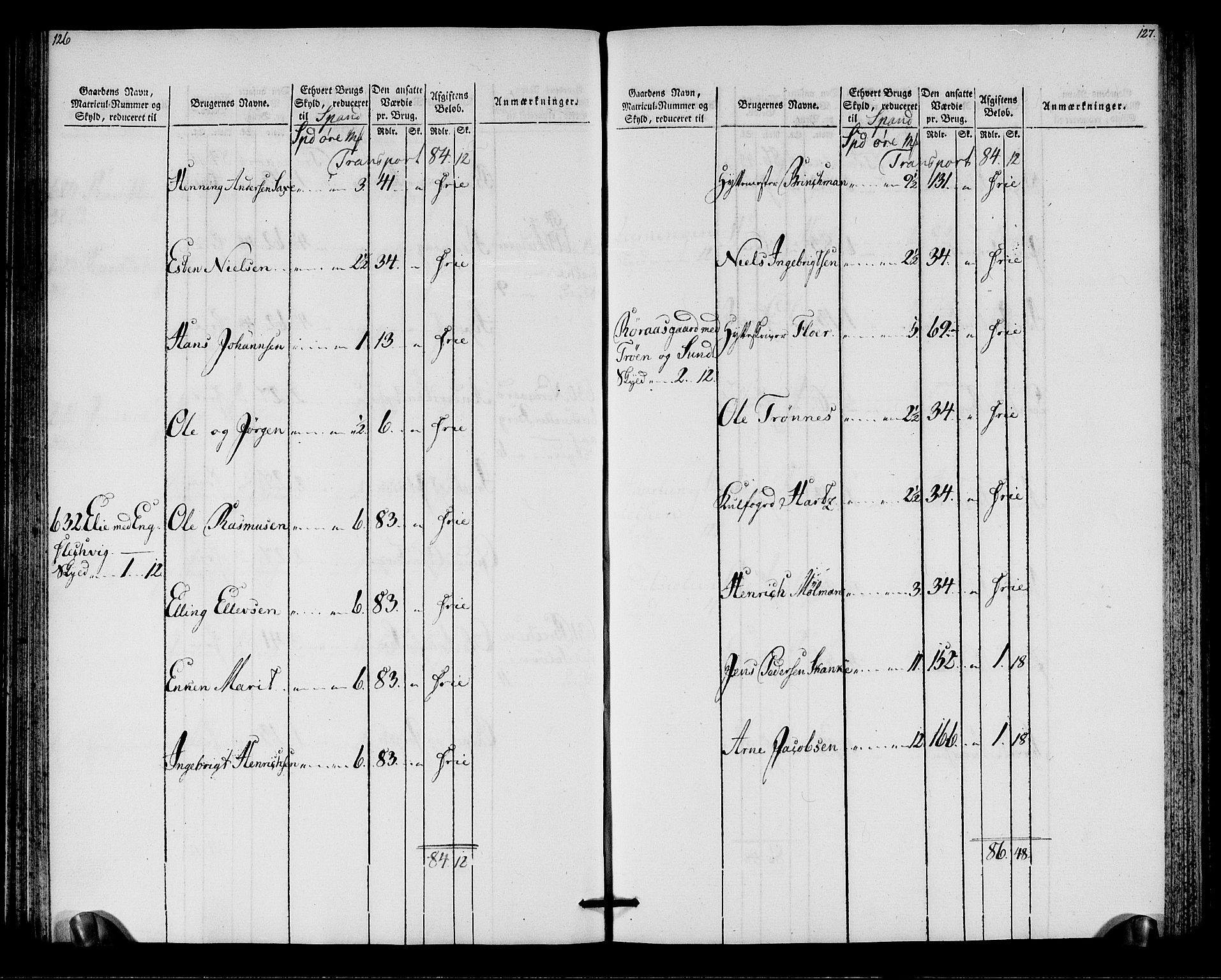 Rentekammeret inntil 1814, Realistisk ordnet avdeling, AV/RA-EA-4070/N/Ne/Nea/L0138: Orkdal og Gauldal fogderi. Oppebørselsregister for Gauldalen, 1803-1804, p. 65