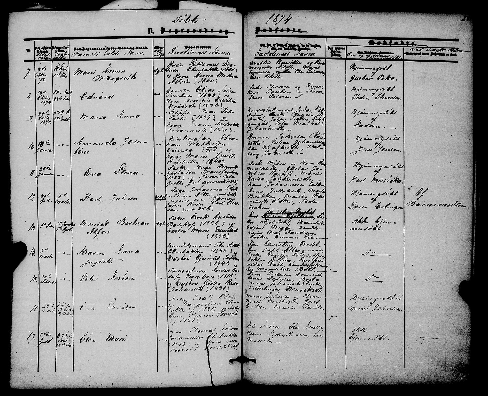 Alta sokneprestkontor, SATØ/S-1338/H/Ha/L0001.kirke: Parish register (official) no. 1, 1858-1878, p. 241