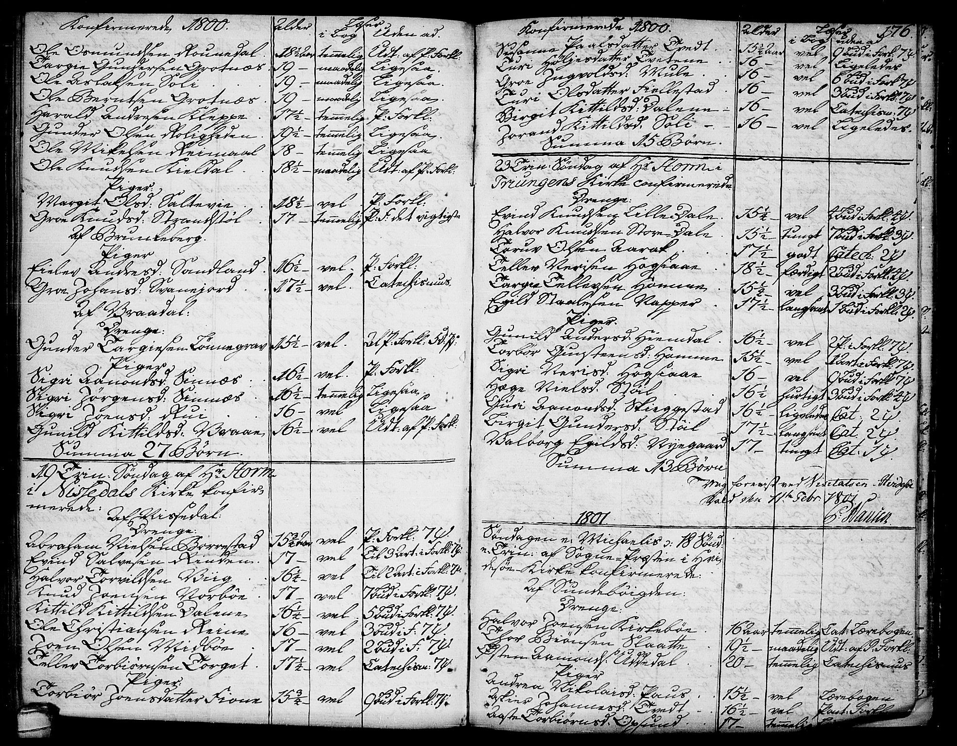 Kviteseid kirkebøker, SAKO/A-276/F/Fa/L0004: Parish register (official) no. I 4, 1800-1814, p. 176