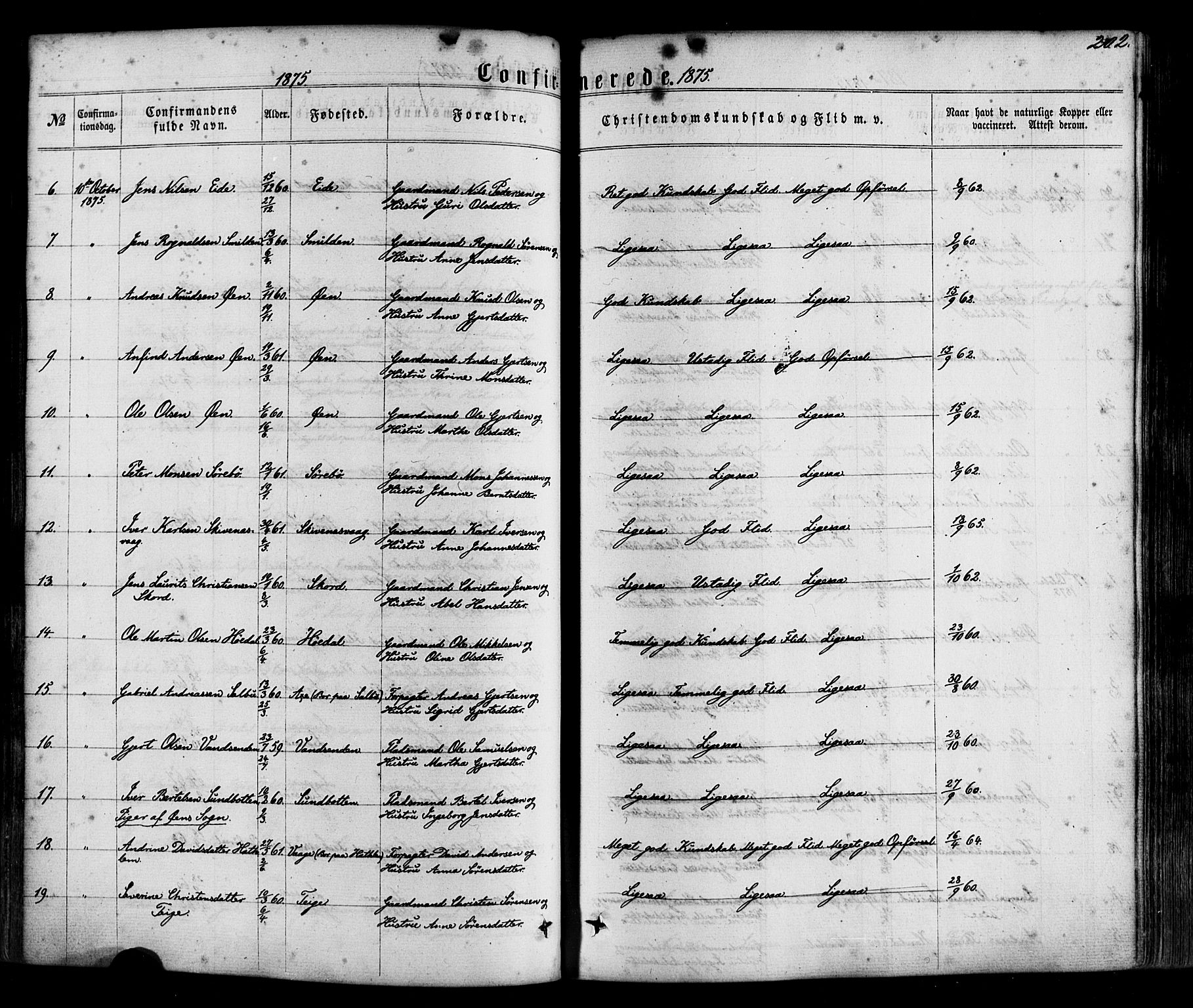 Hyllestad sokneprestembete, AV/SAB-A-80401: Parish register (official) no. A 1, 1861-1886, p. 202