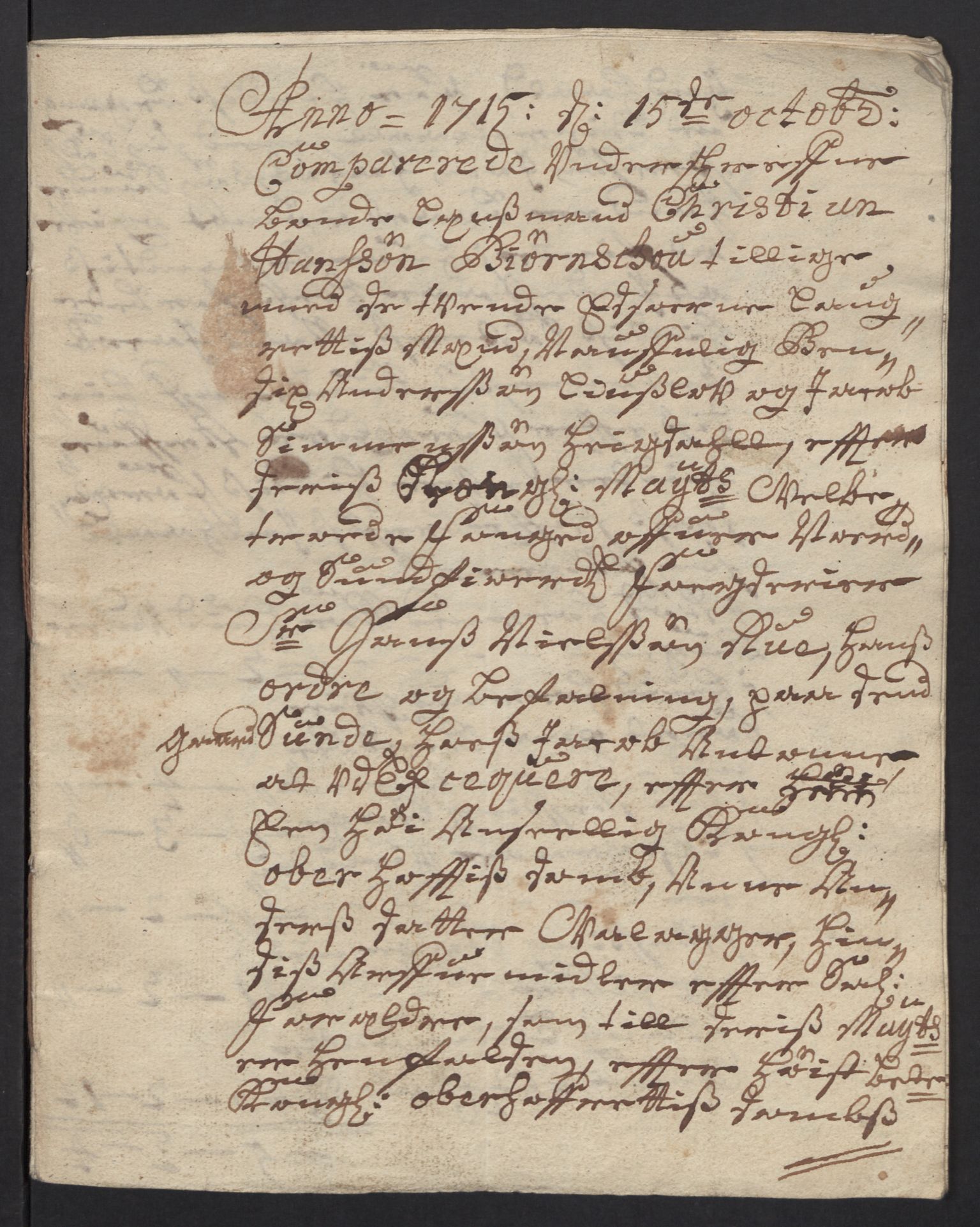 Rentekammeret inntil 1814, Reviderte regnskaper, Fogderegnskap, AV/RA-EA-4092/R53/L3441: Fogderegnskap Sunn- og Nordfjord, 1717-1718, p. 185