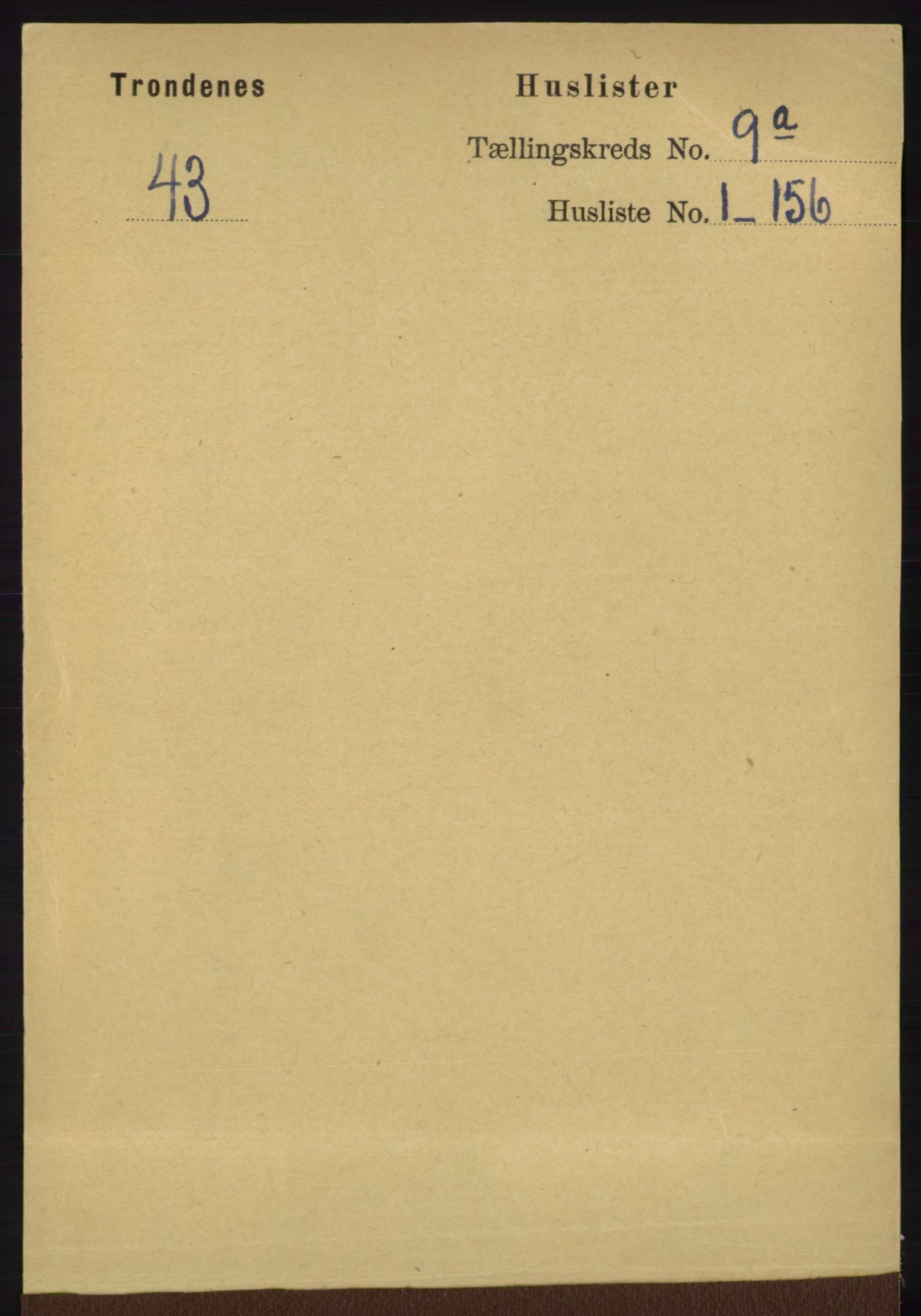 RA, 1891 census for 1914 Trondenes, 1891, p. 6262