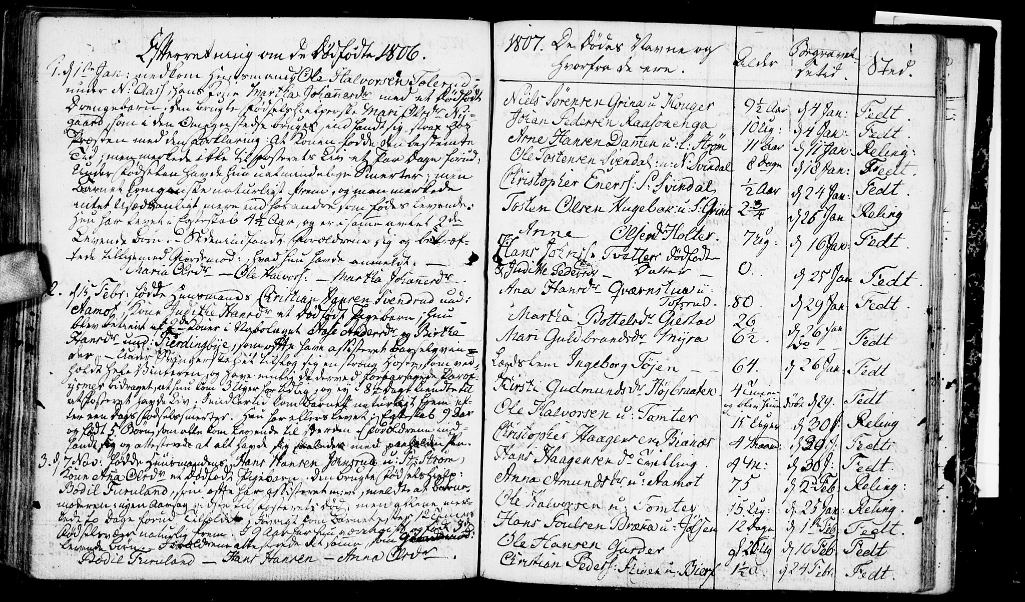 Fet prestekontor Kirkebøker, AV/SAO-A-10370a/F/Fa/L0006: Parish register (official) no. I 6, 1764-1814