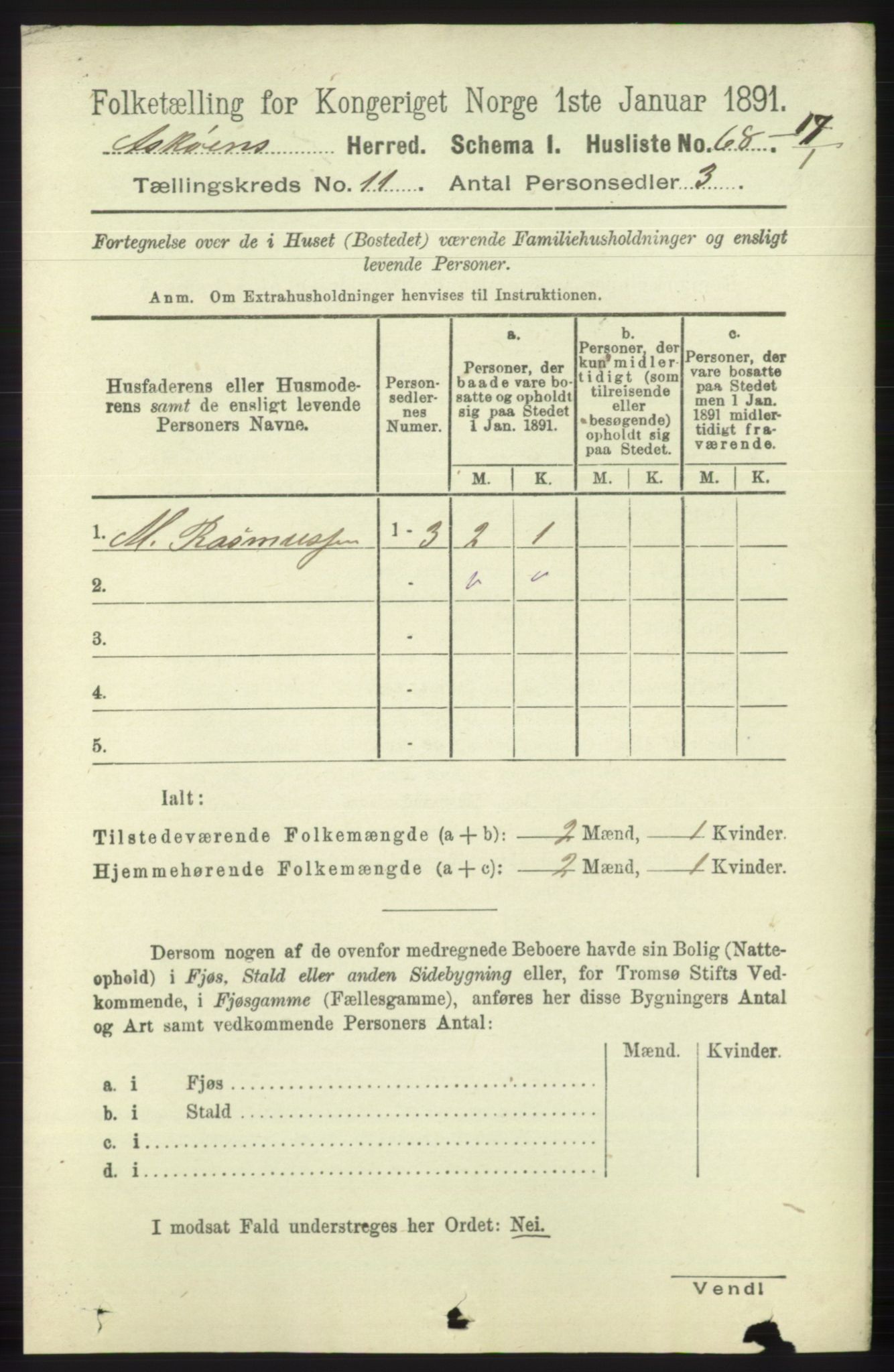 RA, 1891 census for 1247 Askøy, 1891, p. 7271