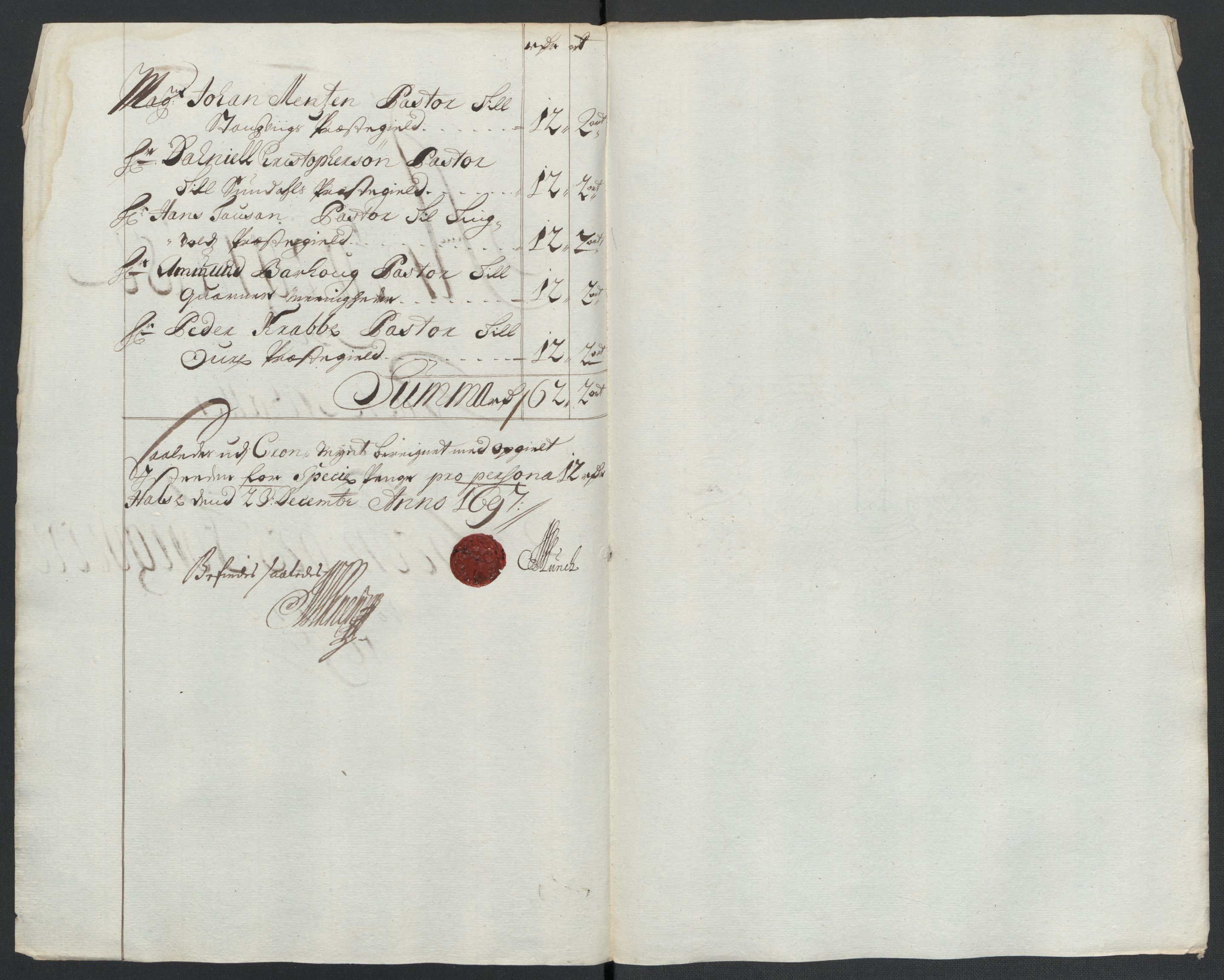 Rentekammeret inntil 1814, Reviderte regnskaper, Fogderegnskap, RA/EA-4092/R56/L3737: Fogderegnskap Nordmøre, 1697-1698, p. 89