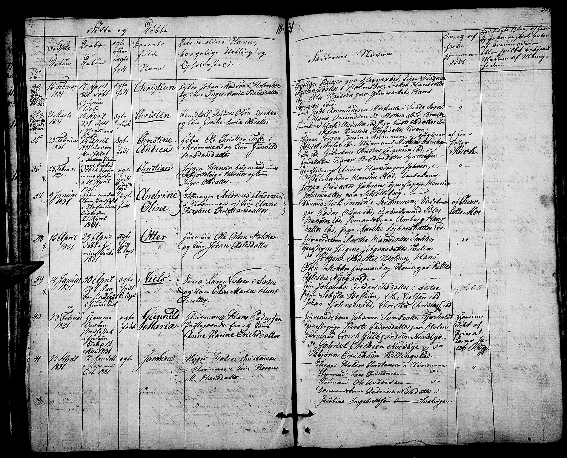 Hurum kirkebøker, AV/SAKO-A-229/F/Fa/L0010: Parish register (official) no. 10, 1827-1846, p. 55