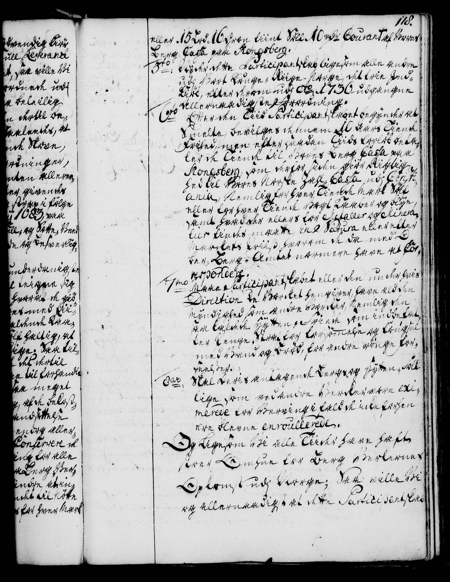 Rentekammeret, Kammerkanselliet, RA/EA-3111/G/Gg/Gga/L0005: Norsk ekspedisjonsprotokoll med register (merket RK 53.5), 1741-1749, p. 118
