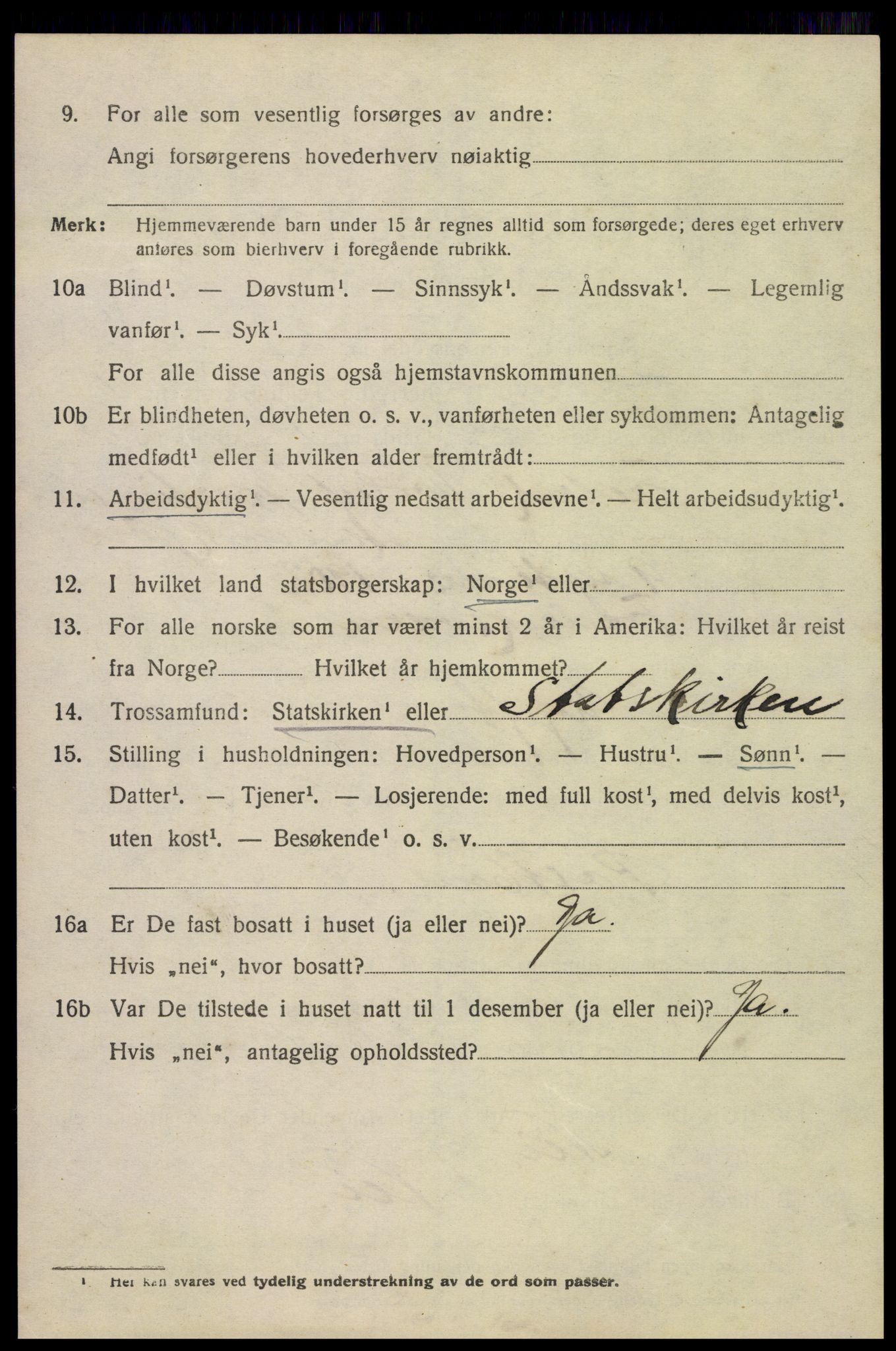 SAKO, 1920 census for Fredriksvern, 1920, p. 606