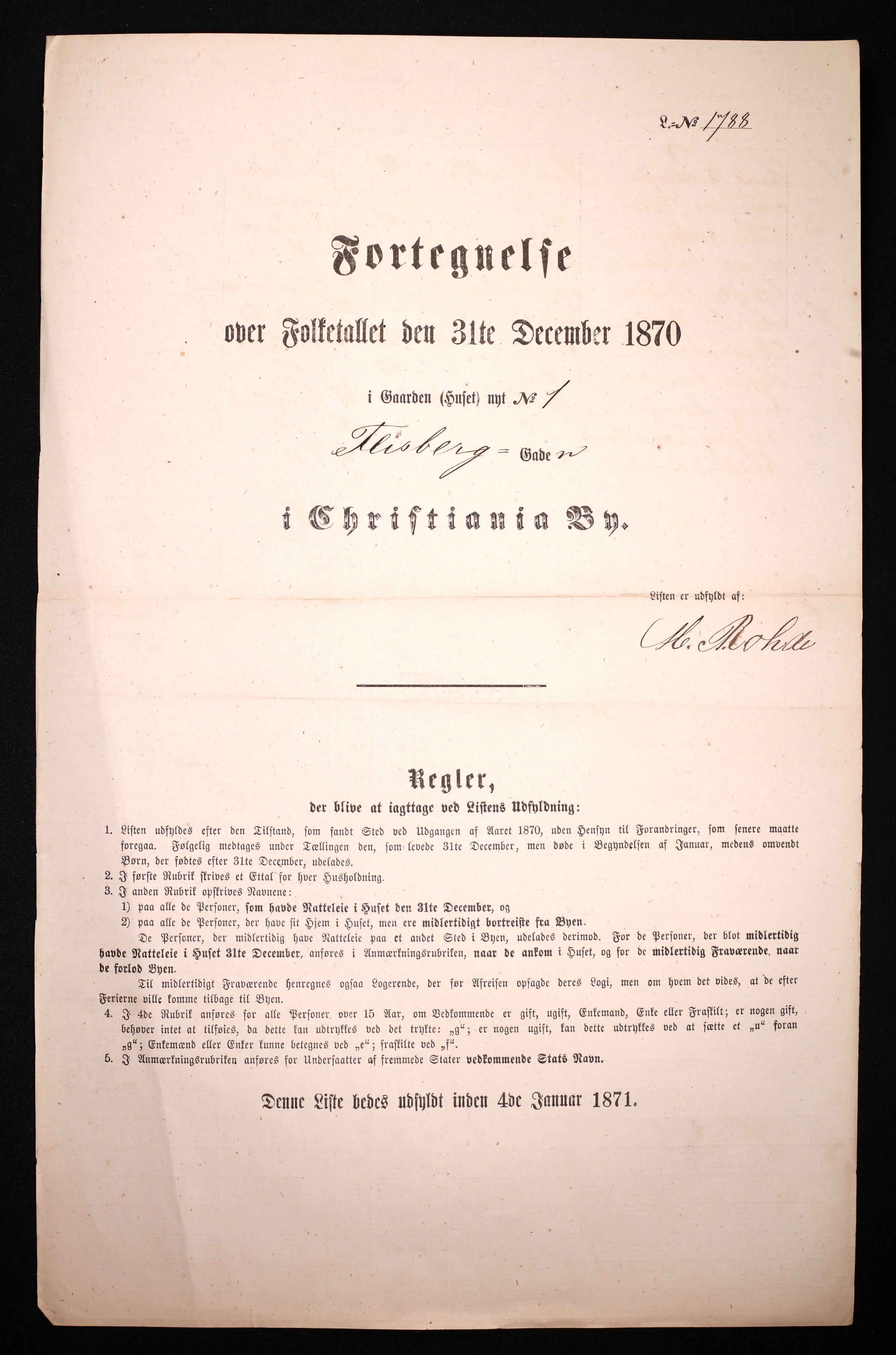 RA, 1870 census for 0301 Kristiania, 1870, p. 902