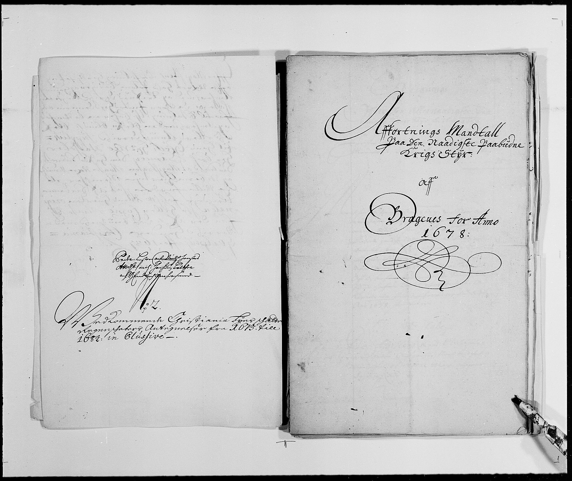 Rentekammeret inntil 1814, Reviderte regnskaper, Byregnskaper, RA/EA-4066/R/Re/L0057: [E2] Kontribusjonsregnskap (med Bragernes og Strømsø), 1664-1684, p. 260